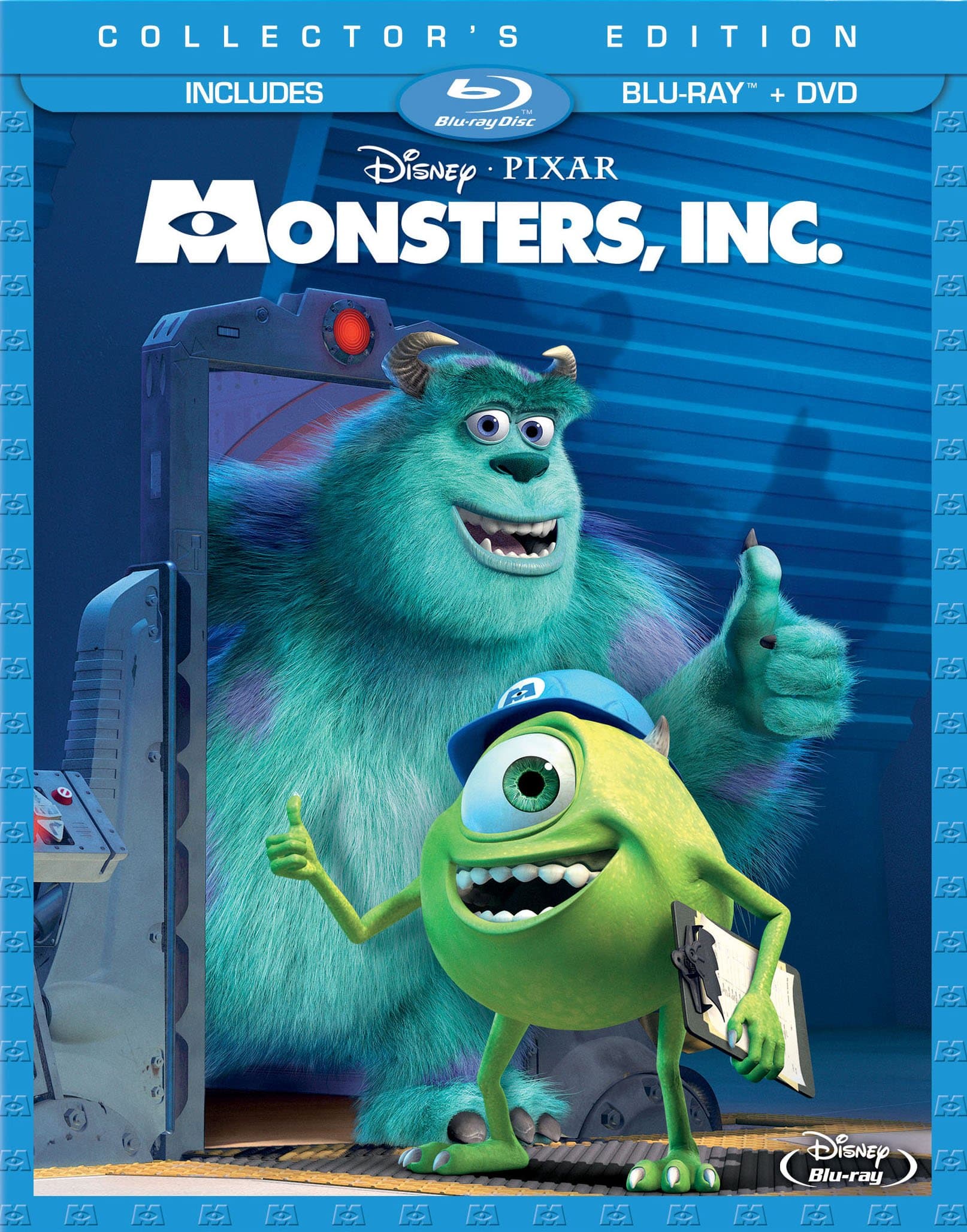 Monsters, Inc. (Three-Disc Collector's Edition: Blu-ray/DVD Combo in Blu-ray Packaging)