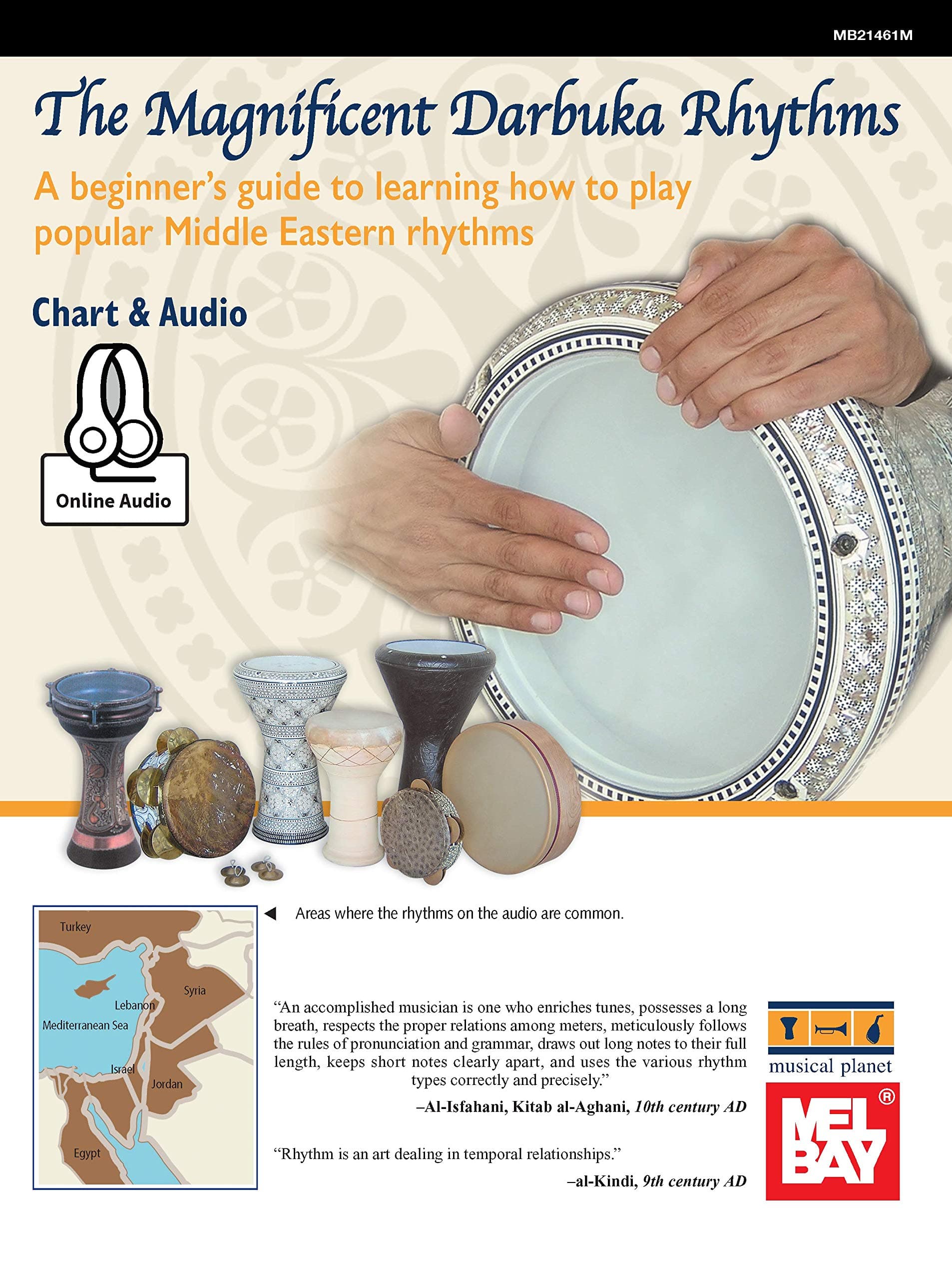 Magnificent Darbuka Rhythms - A beginner's guide to learning how to play popular Middle Eastern rhythms Paperback – April 9, 2019