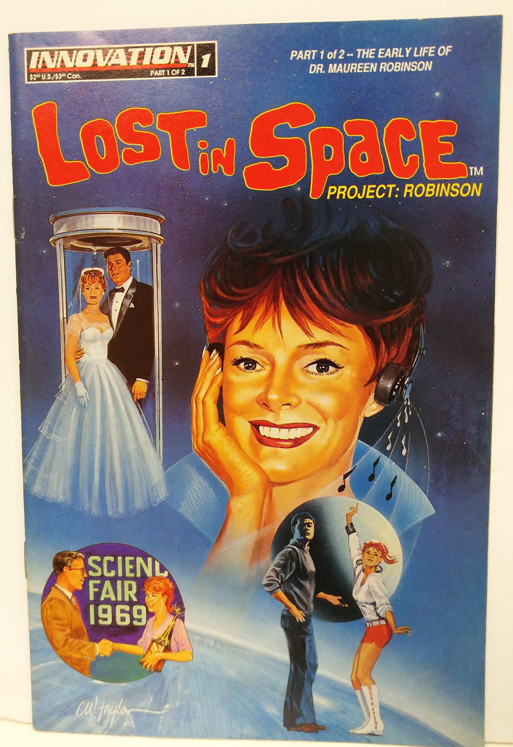 1990s Lost in Space Comic Book Project: Robinson #1- Innovation Comics Unknown Binding