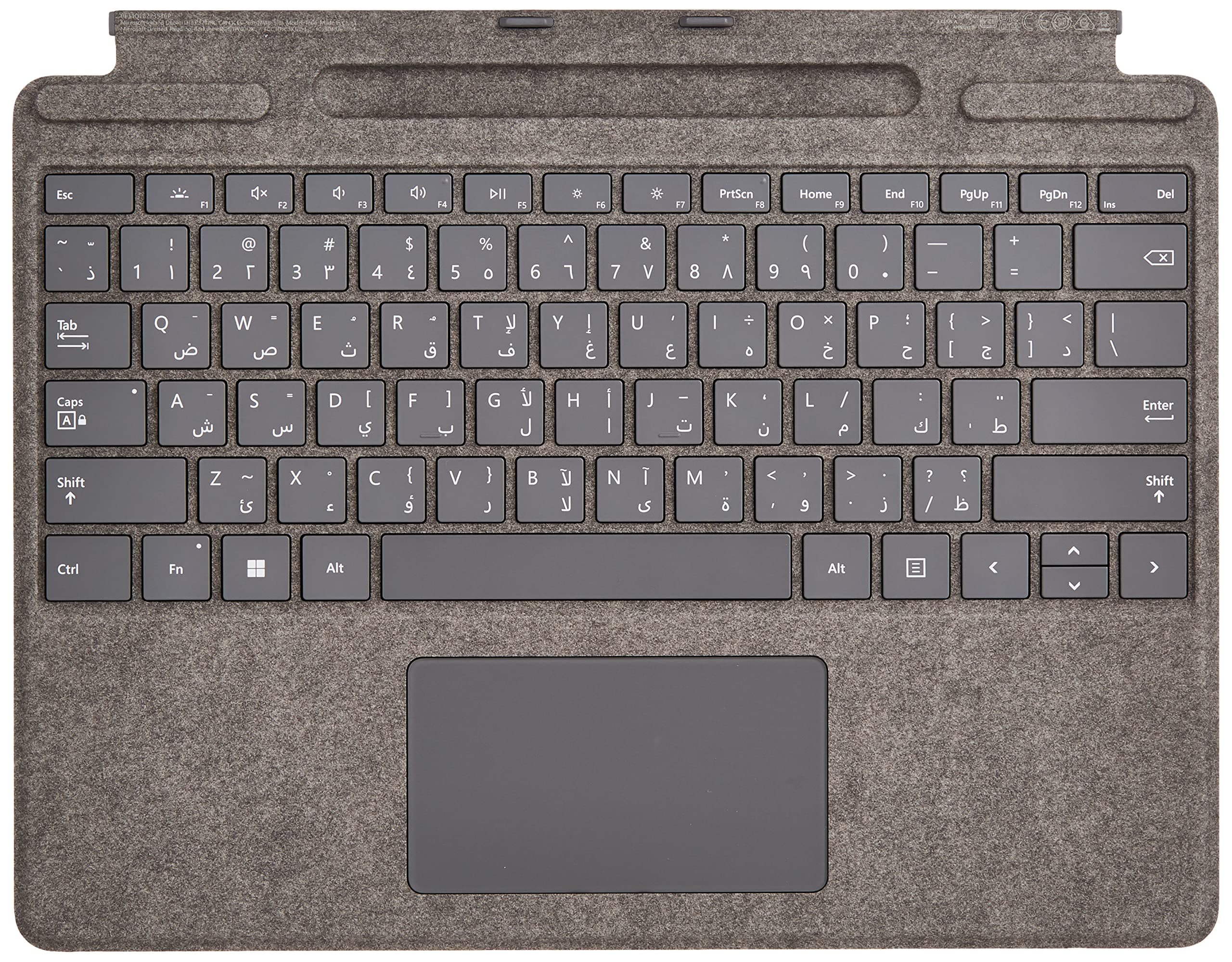 Microsoft Surface Pro Signature Keyboard Platinum - [8XA-00074]