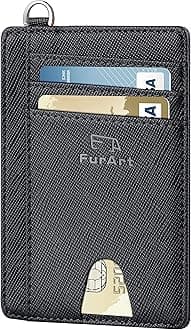 FurArtMulticolored Leather Men's RFID Blocking Card Holder (FA-CW-SA-BL)