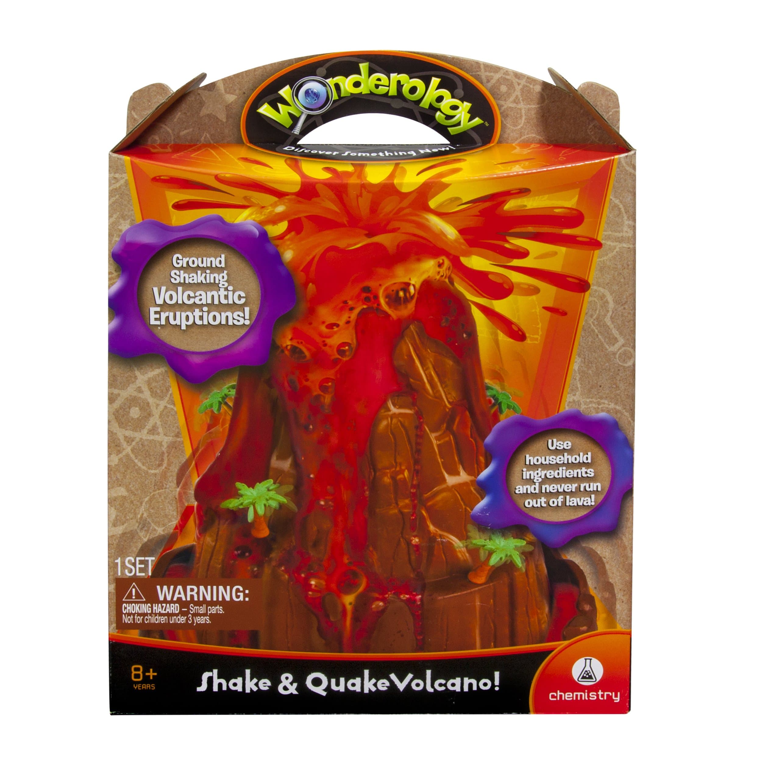 Wonderology – Science Kit – Shake & Quake Volcano