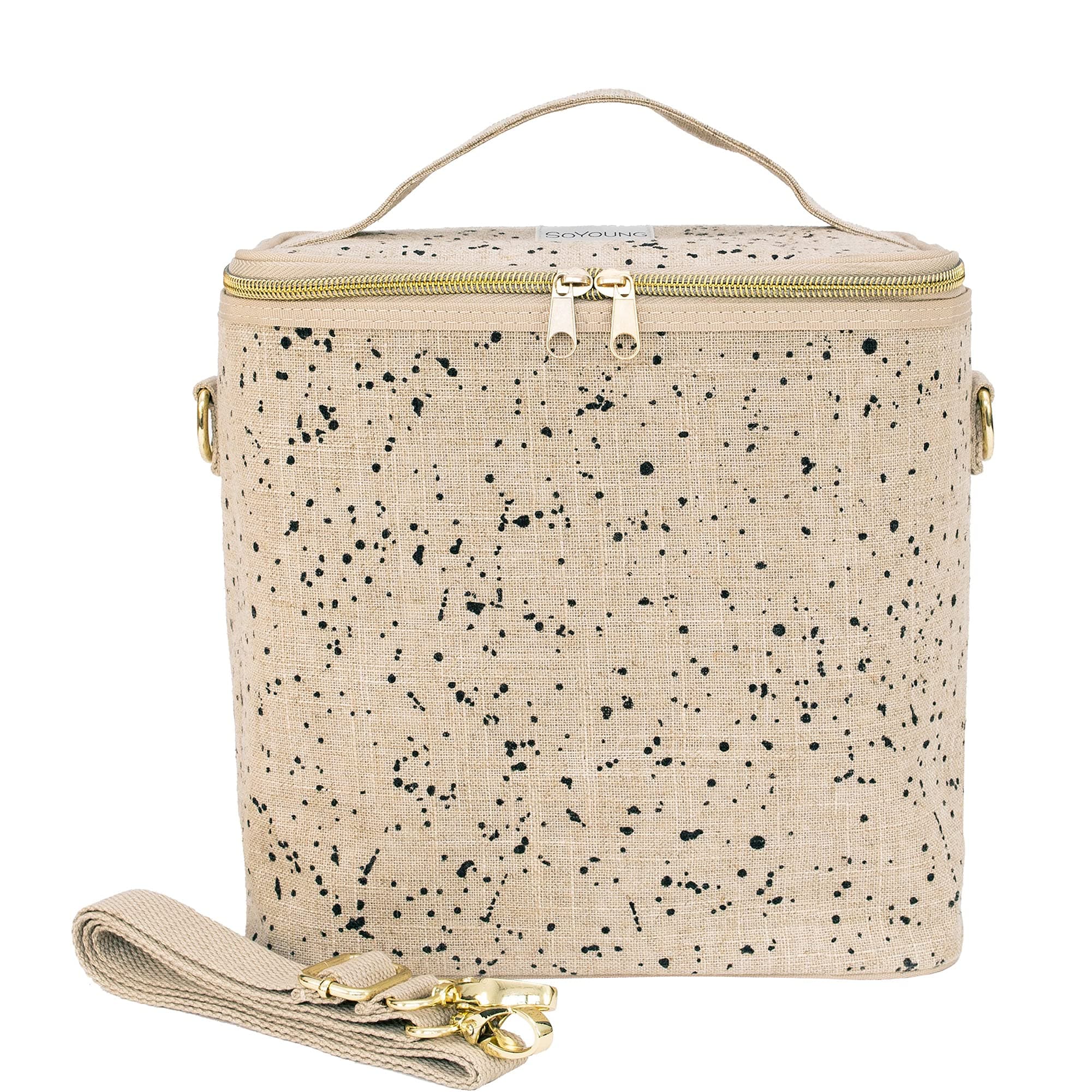 SOYOUNG Linen Splatter Lunch Poche, 1 EA