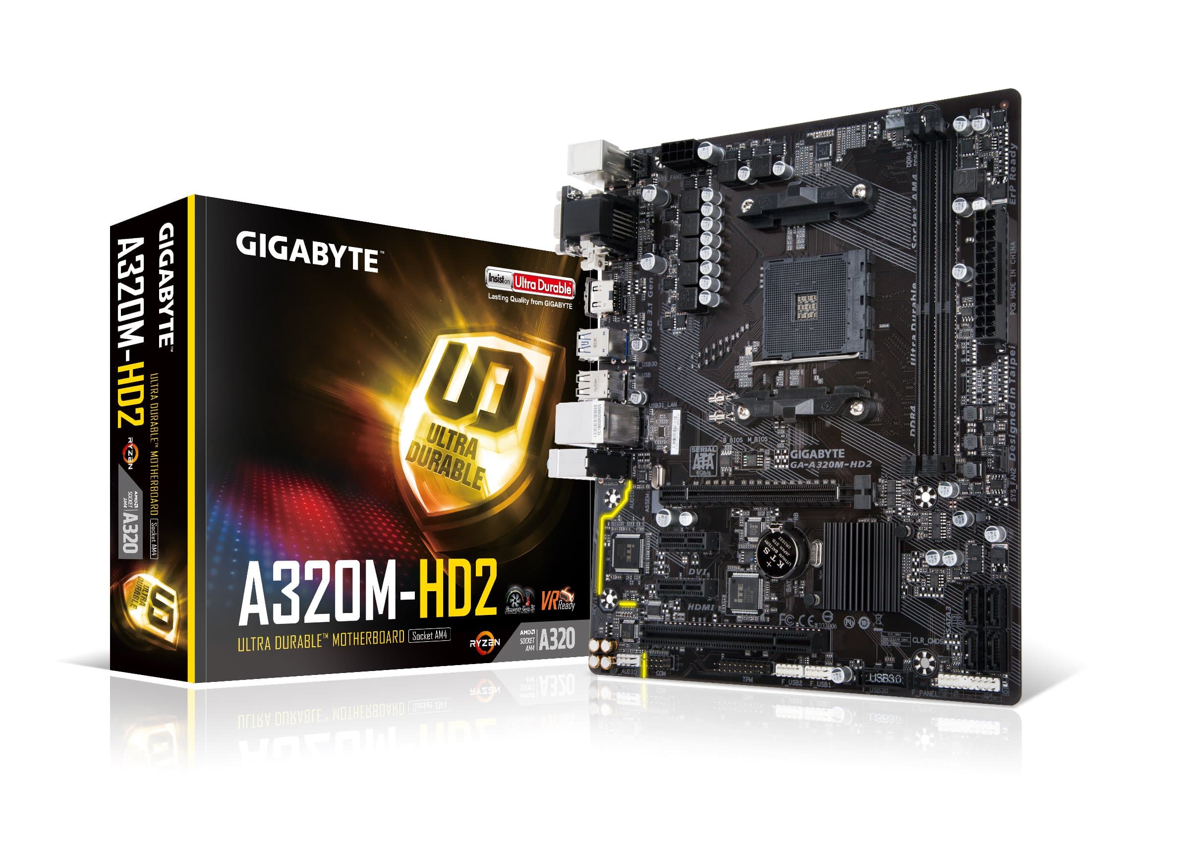 GIGABYTE Motherboard GA-A320M-HD2