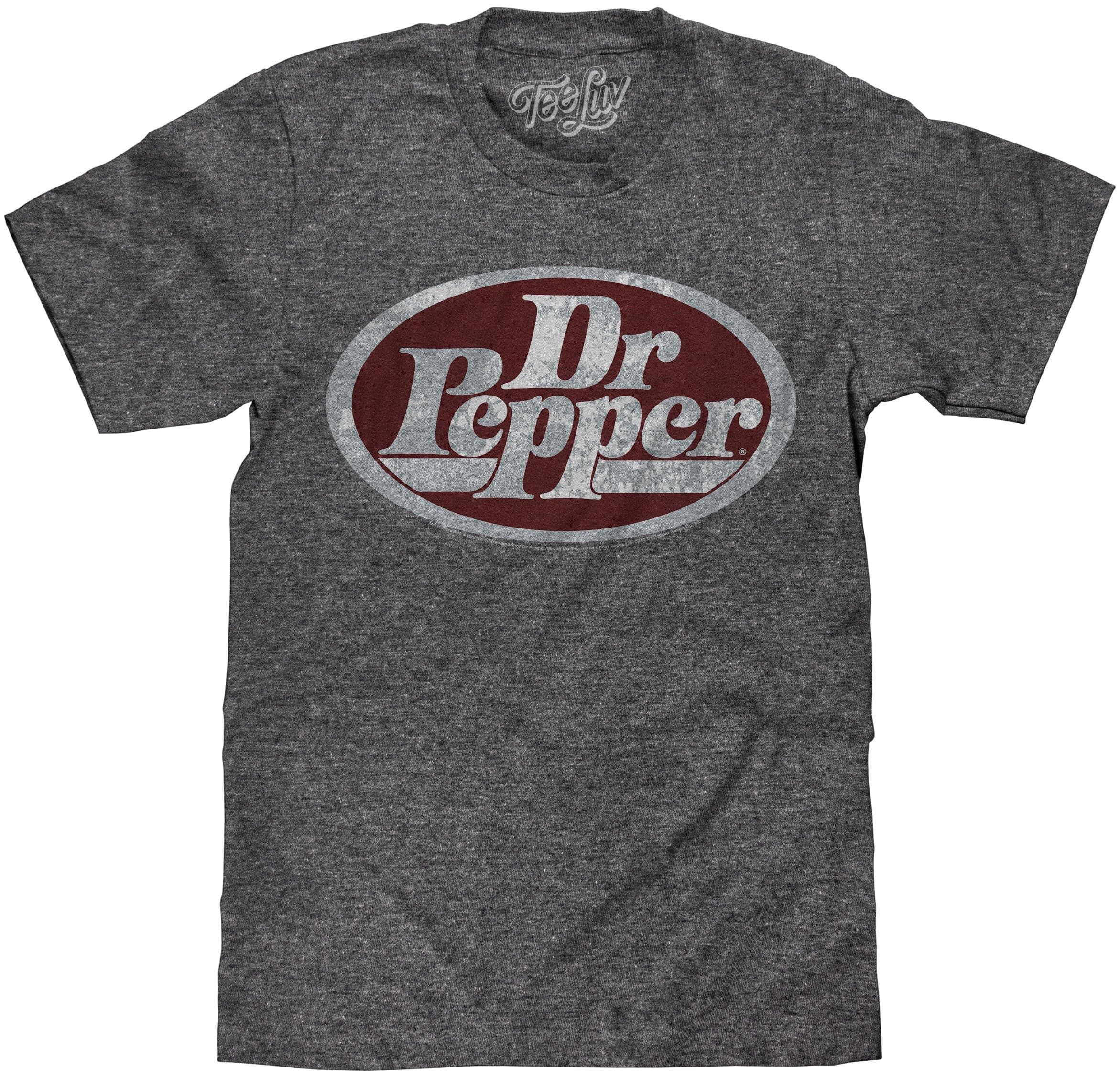 Men's Distressed Dr Pepper Logo Shirt