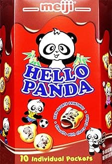 Hello Panda Family Pack Cookies, Chocolate, 9.1 oz (10 Individual Packets)