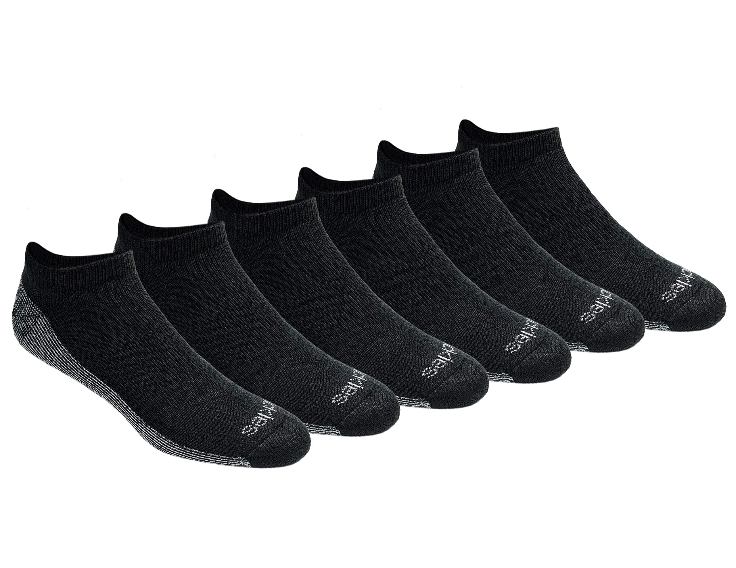 Men's Dri-Tech Moisture Control No Show/Low Cut Socks, Available in M-XXL (6, 12 Pairs)