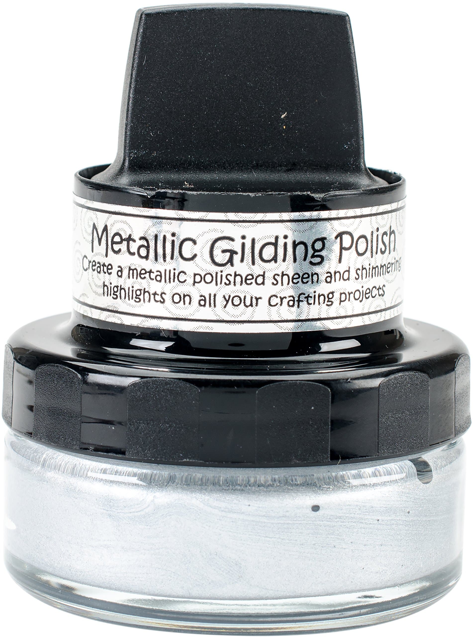 Creative Expressions Metallic Gilding Polish, Silver Dream
