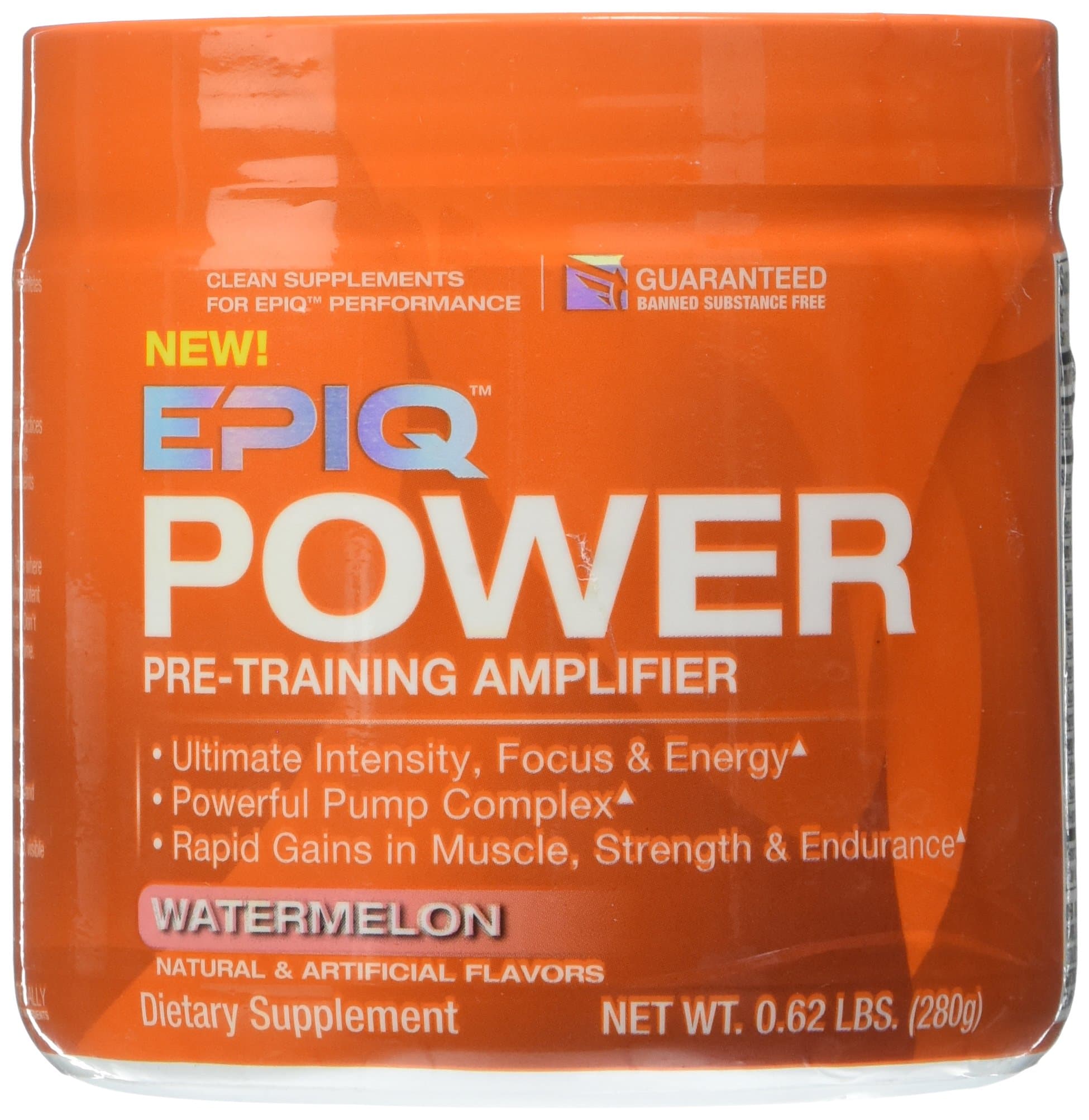 EPIQ Power Pre-Training Amplifier, Watermelon 0.62 lbs (280 g)