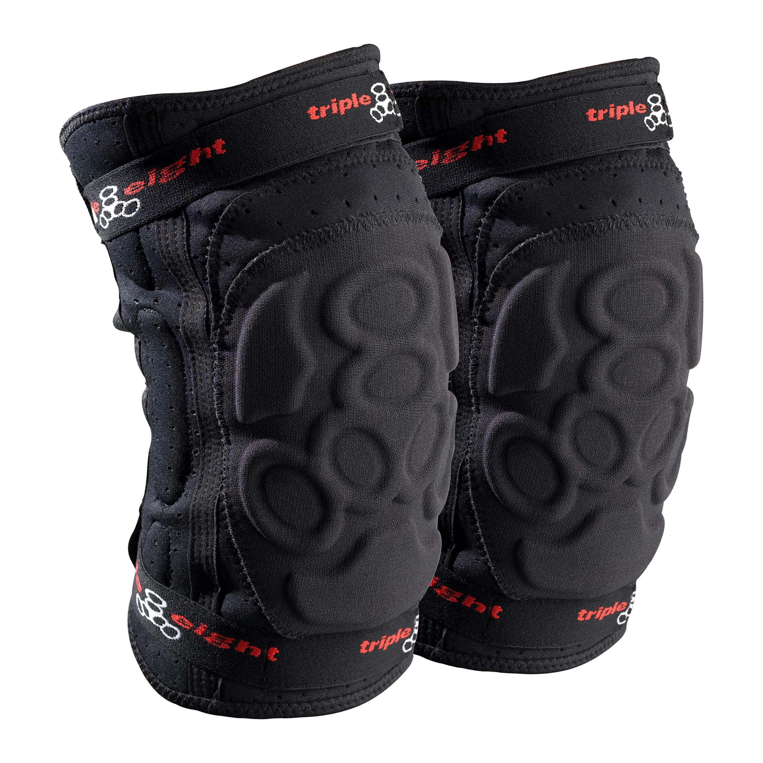 Triple 8 Exo Skin Knee Pad (Medium), Black