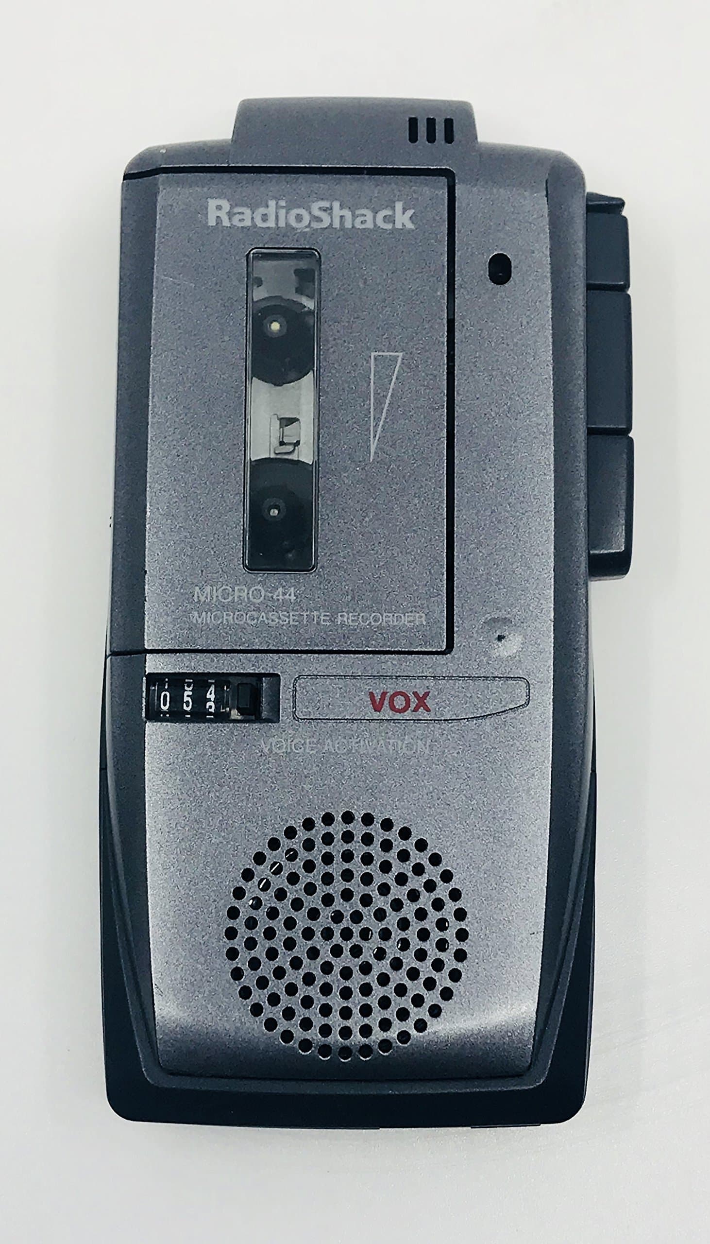 RADIO SHACK MICRO-44 Microcassette Recorder