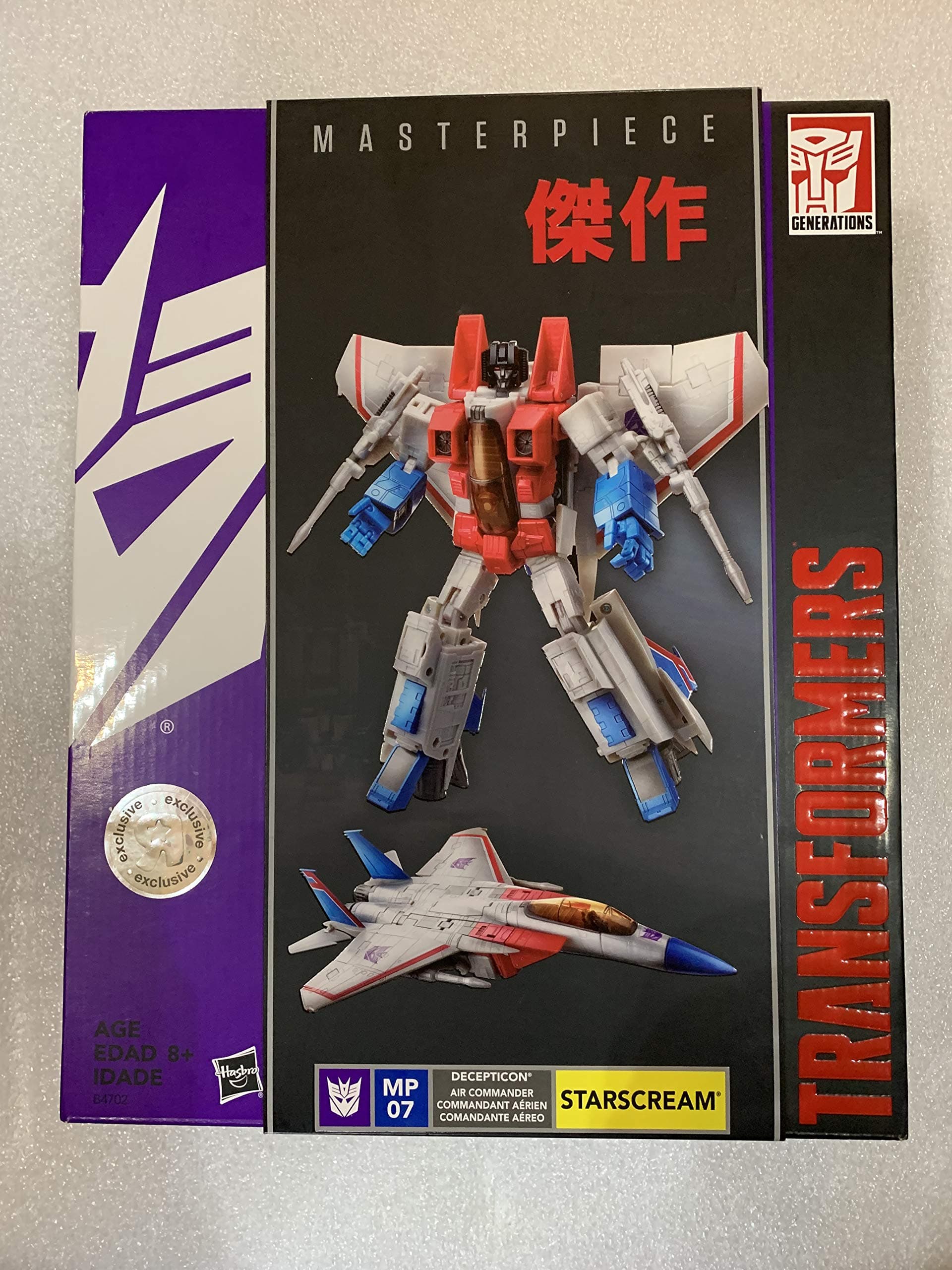 Transformers Generations Masterpiece Starscream TRU Exclusive
