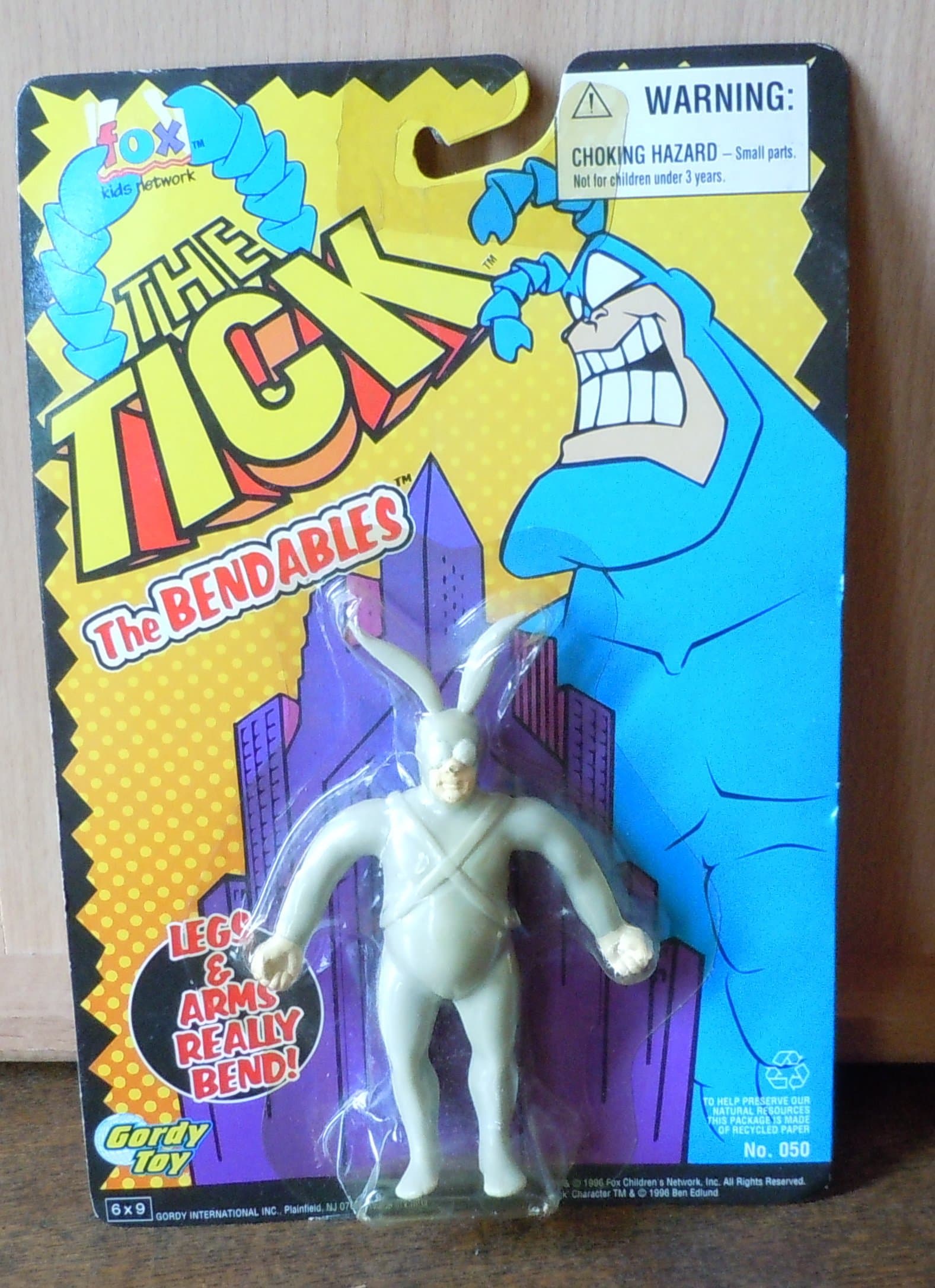 The Tick El Seed Bendable Figure 1996 Fox Kids