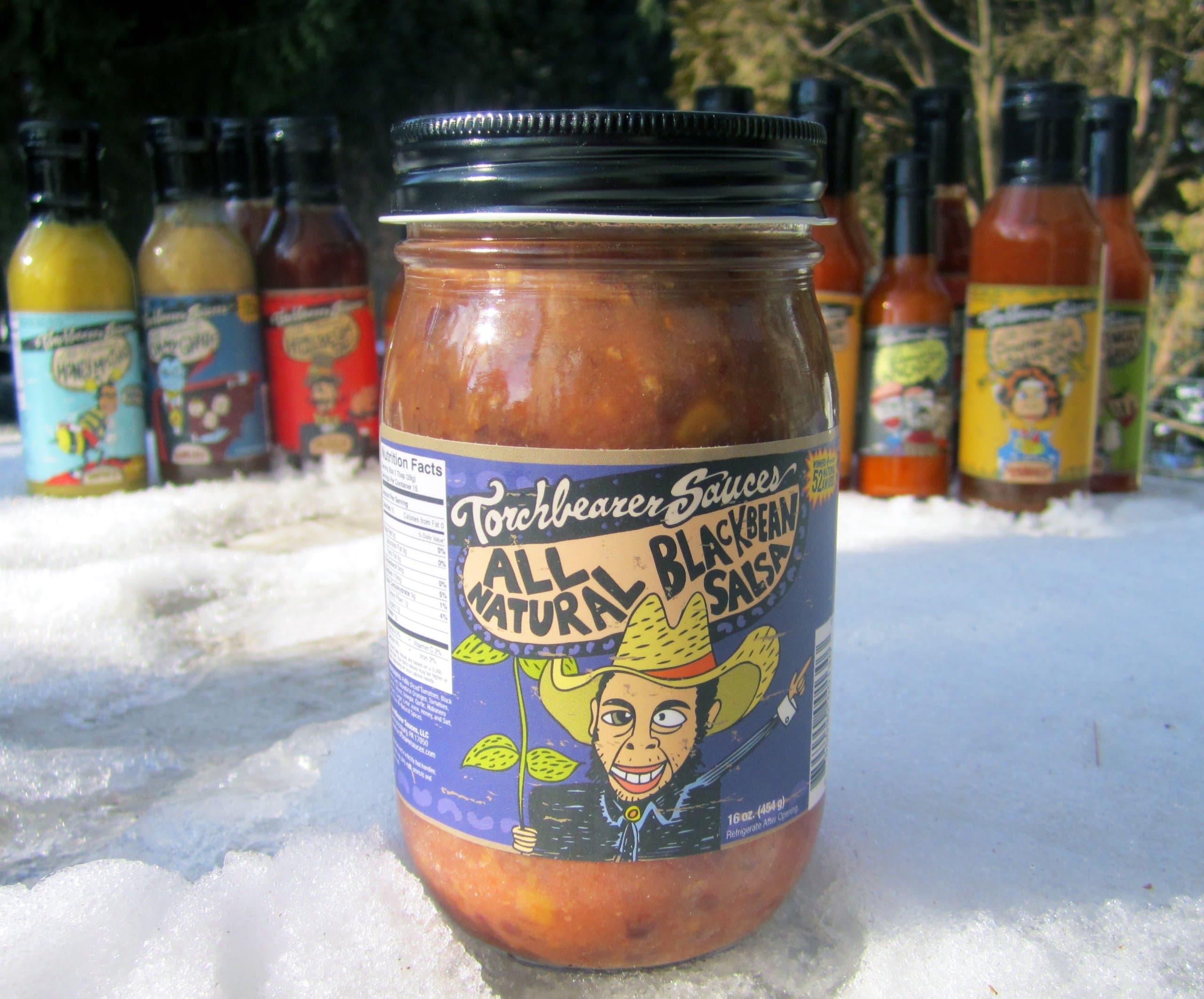 Torchbearer Salsa - Black Bean (12 ounce)