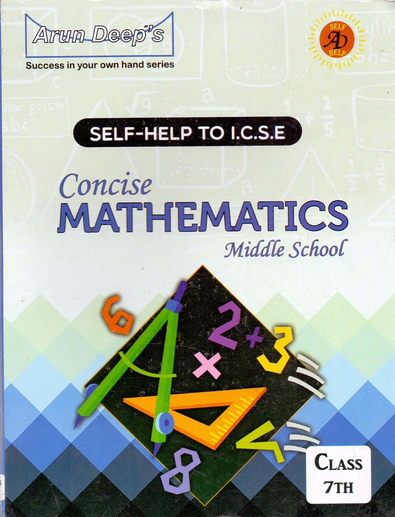 Sh To Icse Middle School Math-7 (Selina)