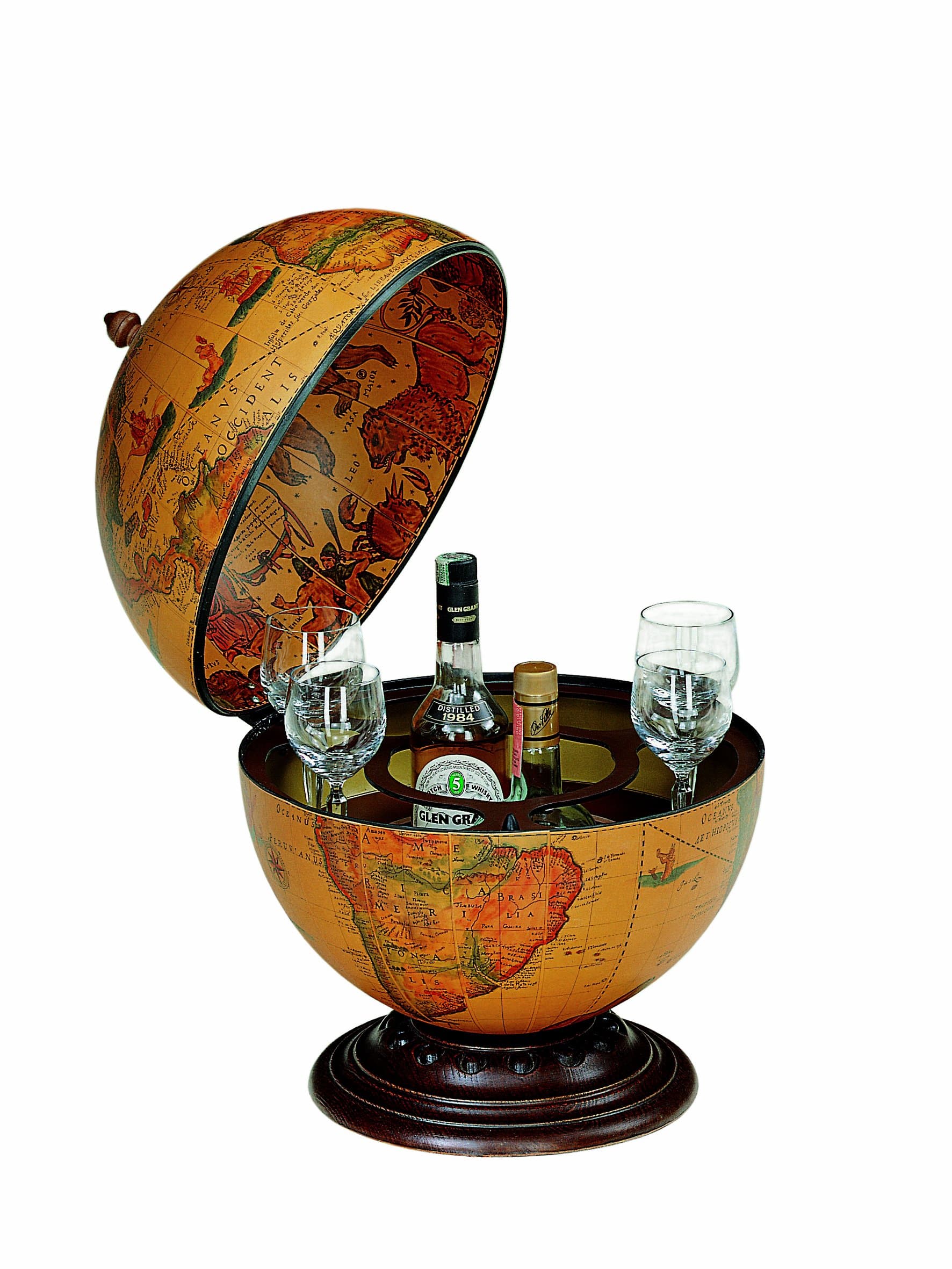 Art 16 Bar Globe with Certificate of Authenticity
