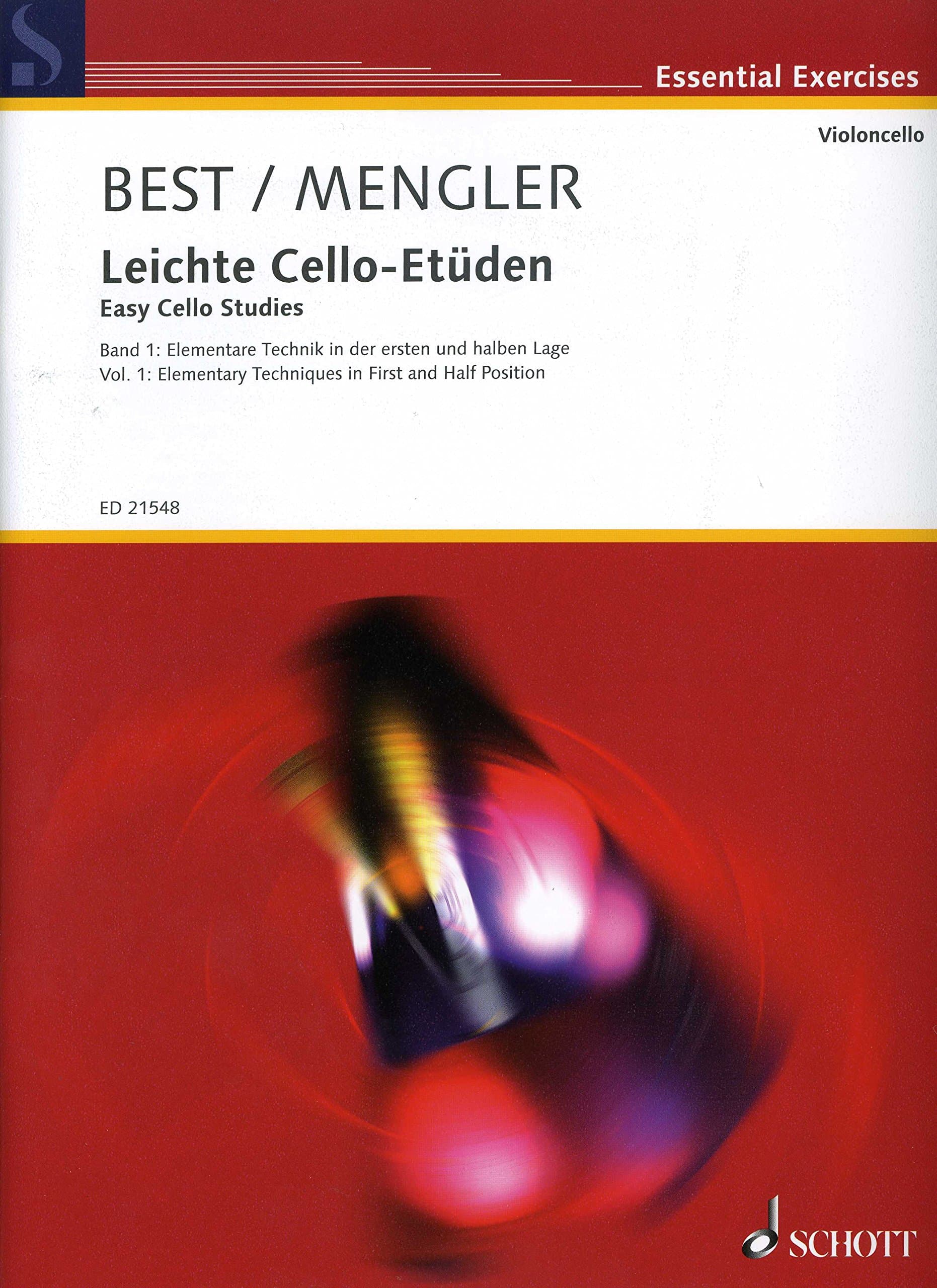 Easy Cello Studies: Elementary technique in the First and Half Position. Vol. 1. cello.
