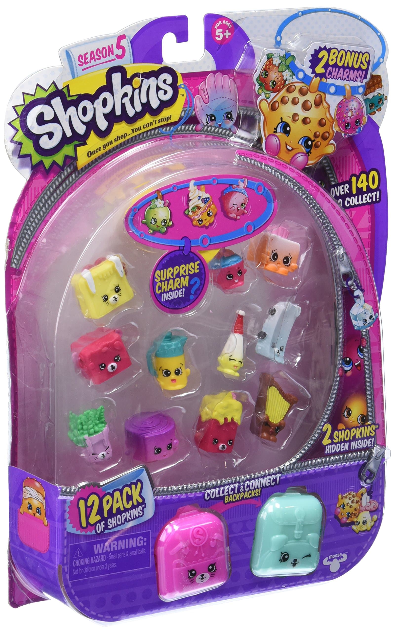 Shopkins Kid Season 5, 12-Pack, Multicolor
