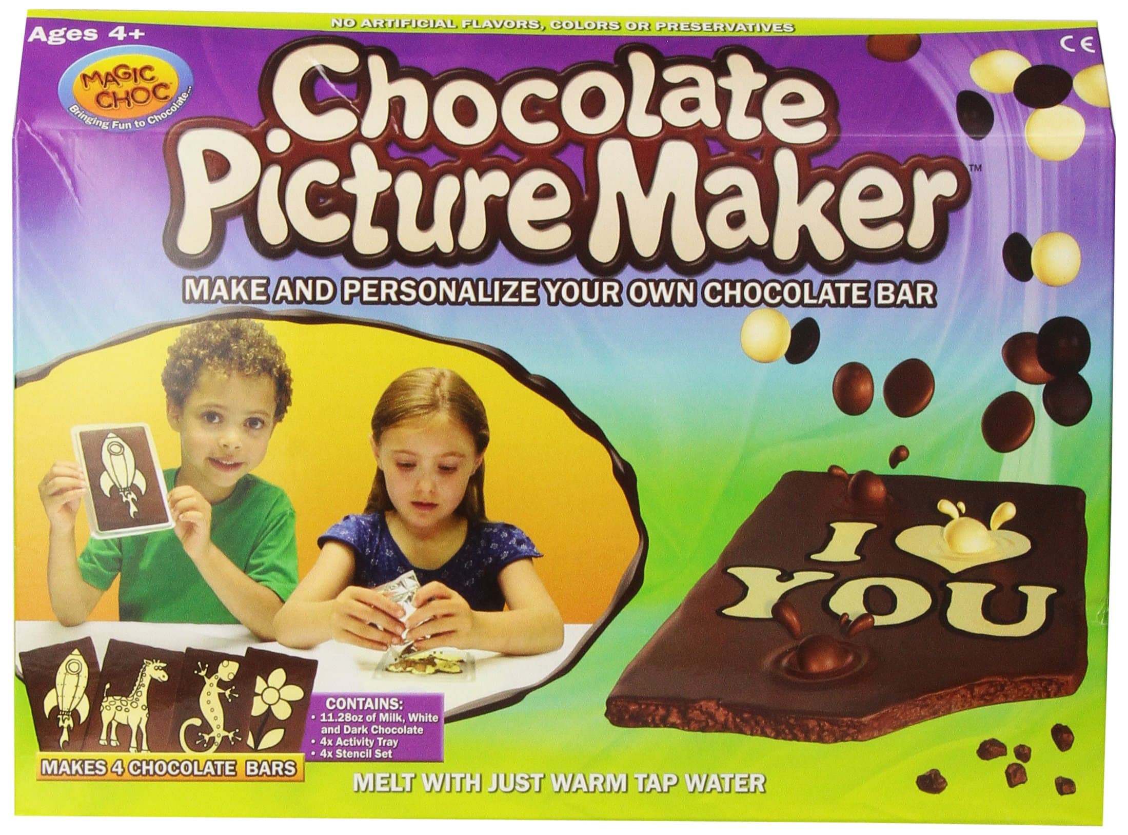 Magic Choc Chocolate Picture Maker (Pack of 4)