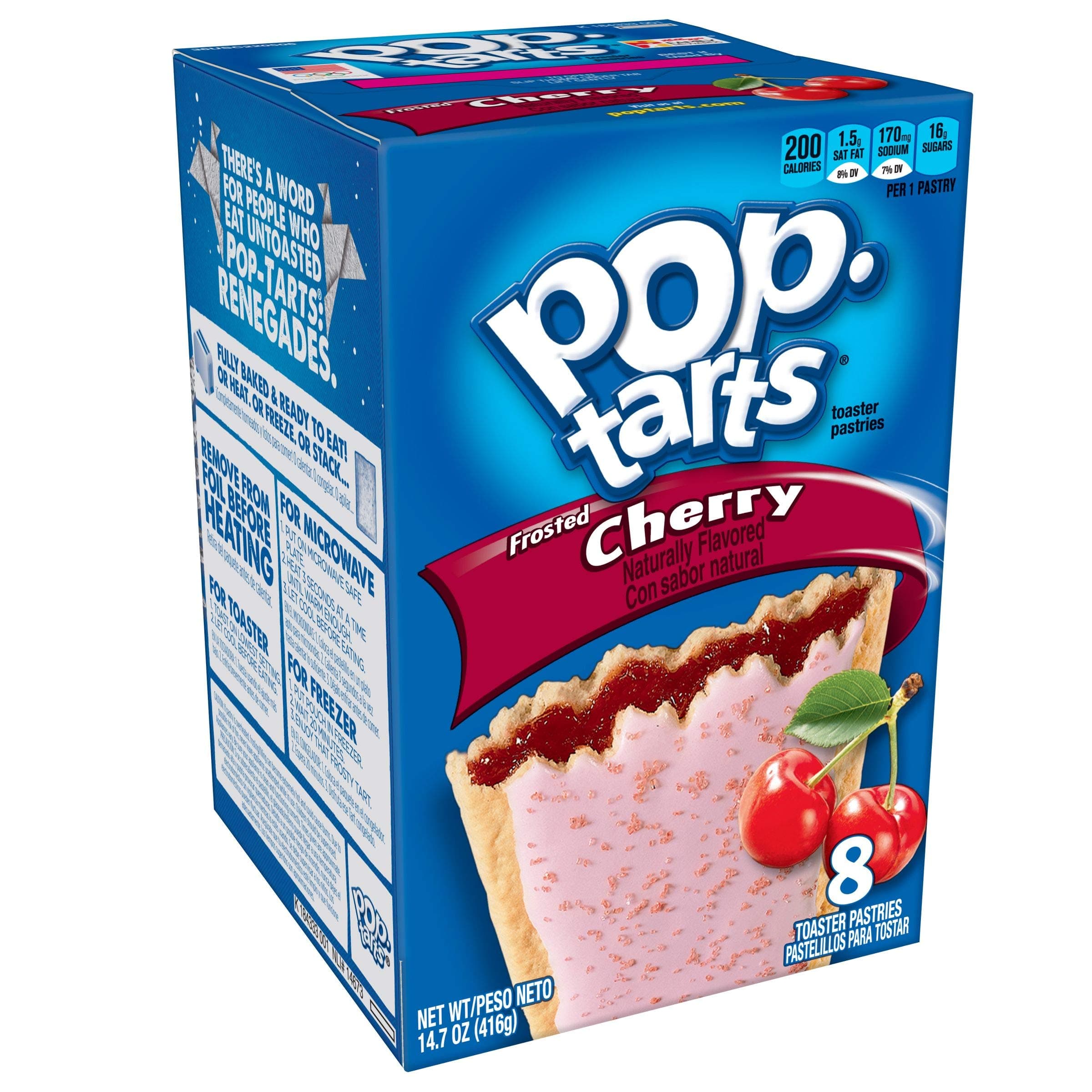 Kelloggs Pop Tarts, Cherry 416 grams