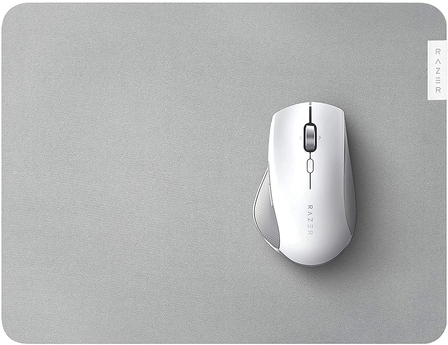 Razer Pro Glide - Soft Mouse Mat for Office Productivity (Thick and High-Density Rubber Foam, Textured Micro-Weave Cloth Surface, Anti-Slip Base, 360 x 275 x 3mm) Grey