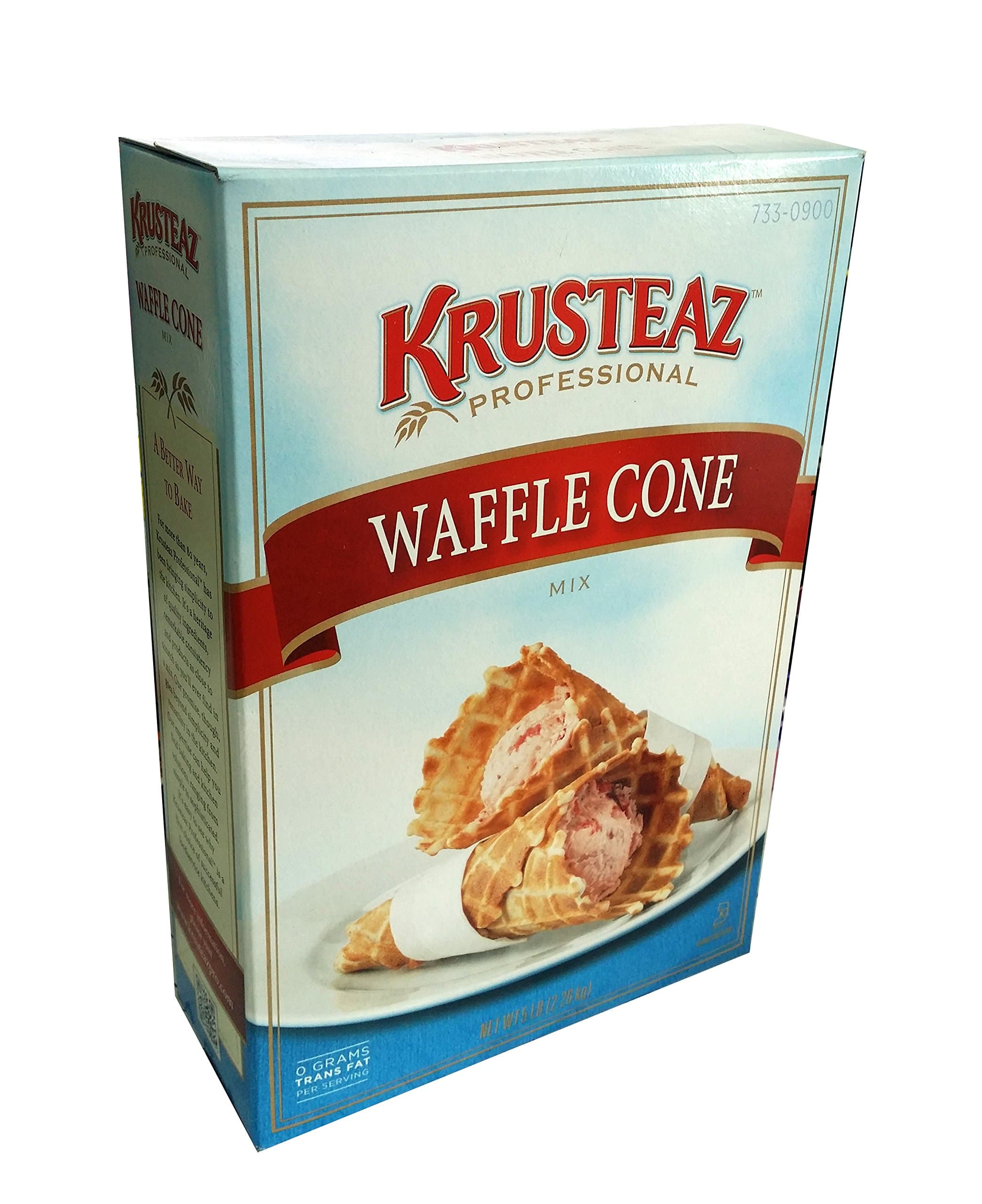 Continental Mills Krusteaz Professional Waffle Cone Mix - 5 lbs - One Box