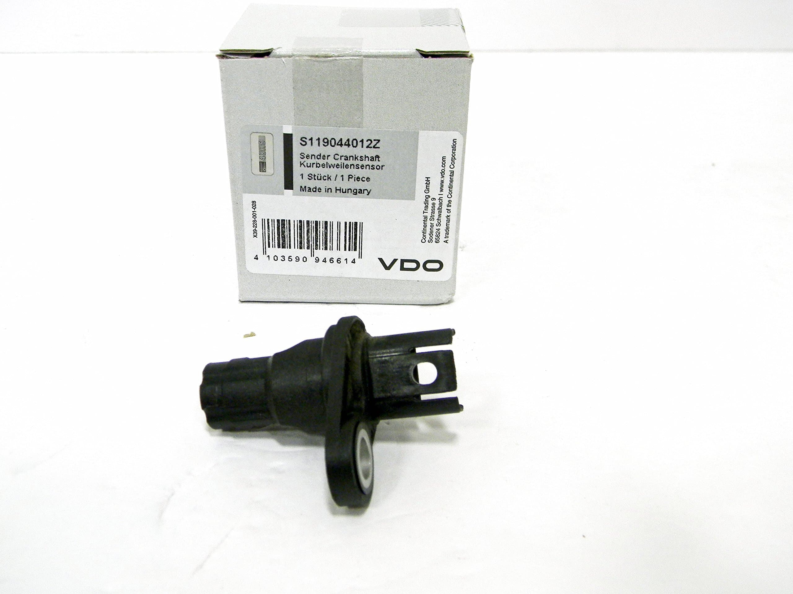 VDO BMW Engine Crankshaft Crank Position Sensor + Seal Siemens OEM 13627525015