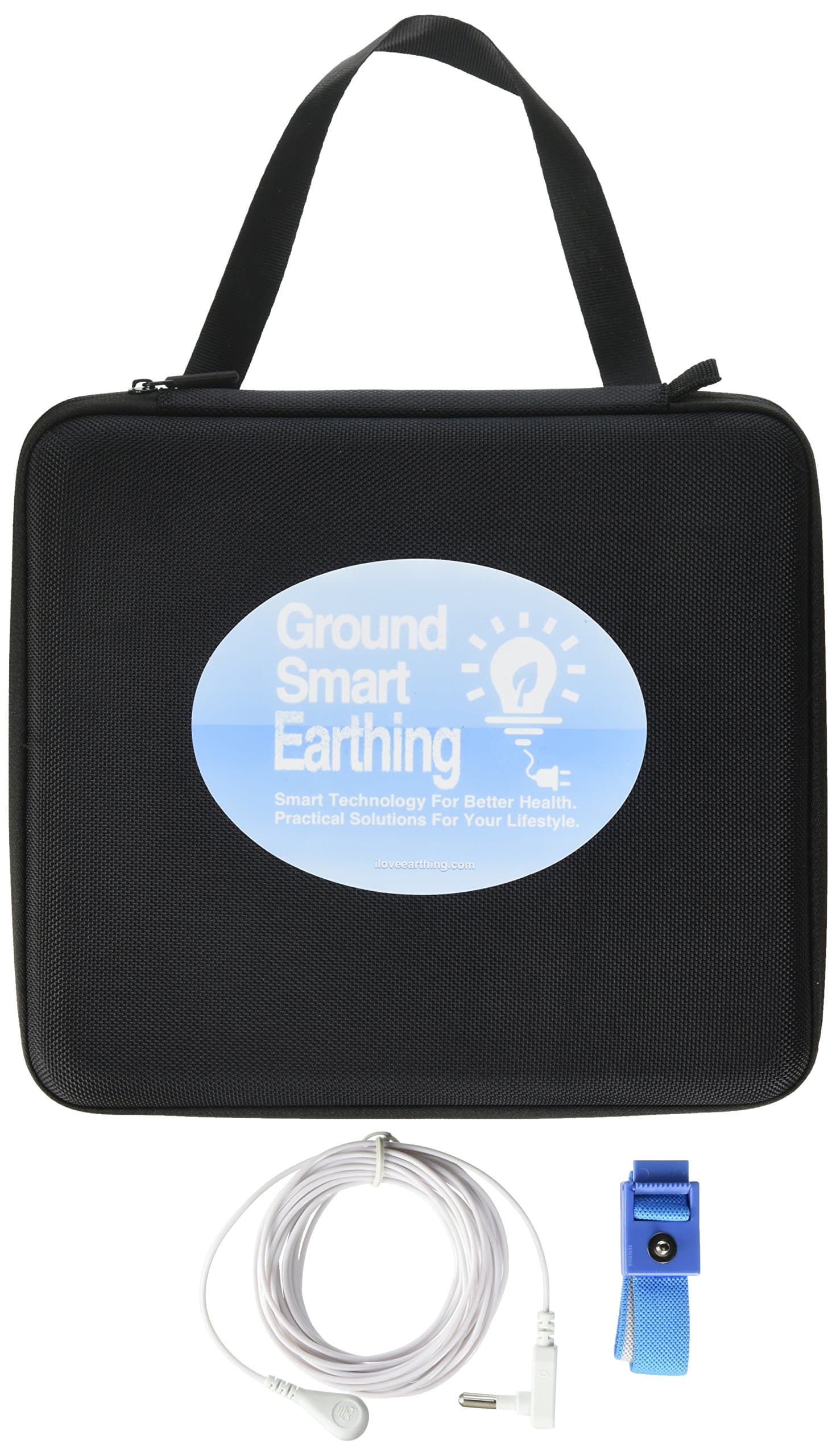 Ground Smart Earthing Protective Case; for All Earthing Grounding Products, Mat, Sheets and Accessories; Water Resistant, Shockproof (Black)
