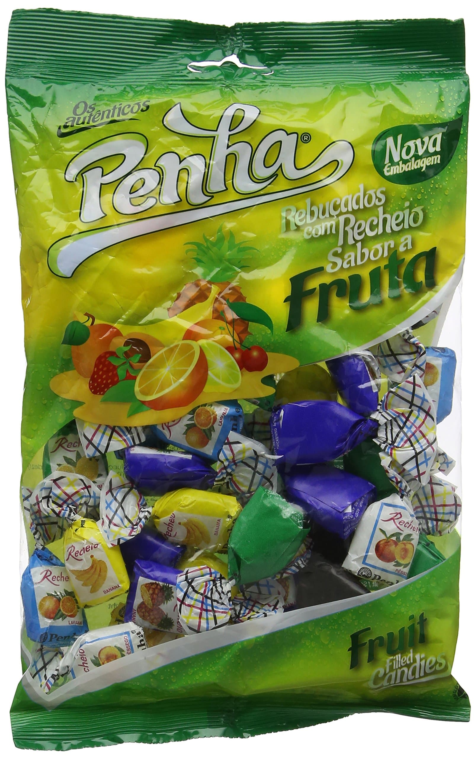 Lusiteca Penha Assorted Fruit Filled Drops in Pack, 250 g