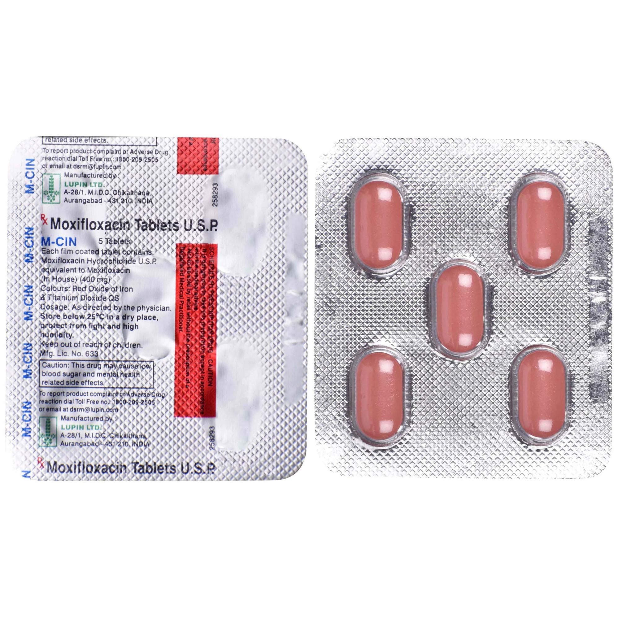 M Cin - Strip of 5 Tablets