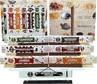 Trumiri Incense Sticks - 120 Insence-Sticks (20 Insense x 6 Incents) - Incien...