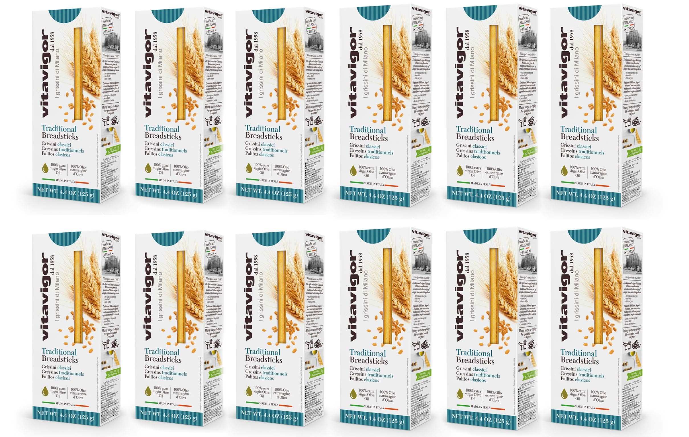 Grissini Breadsticks (Traditional) (12 Pack)