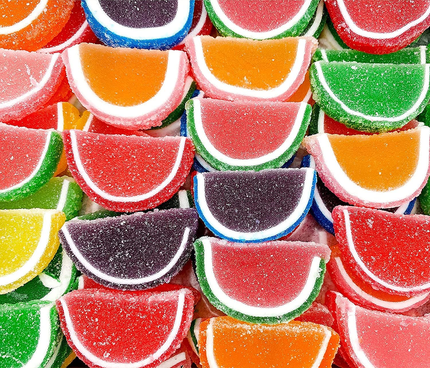 Fruit Slices - 5 Pound Bulk Box (About 160 Count) - Jelly Candy - Assorted Flavors - Vegan-Friendly - Gluten-Free