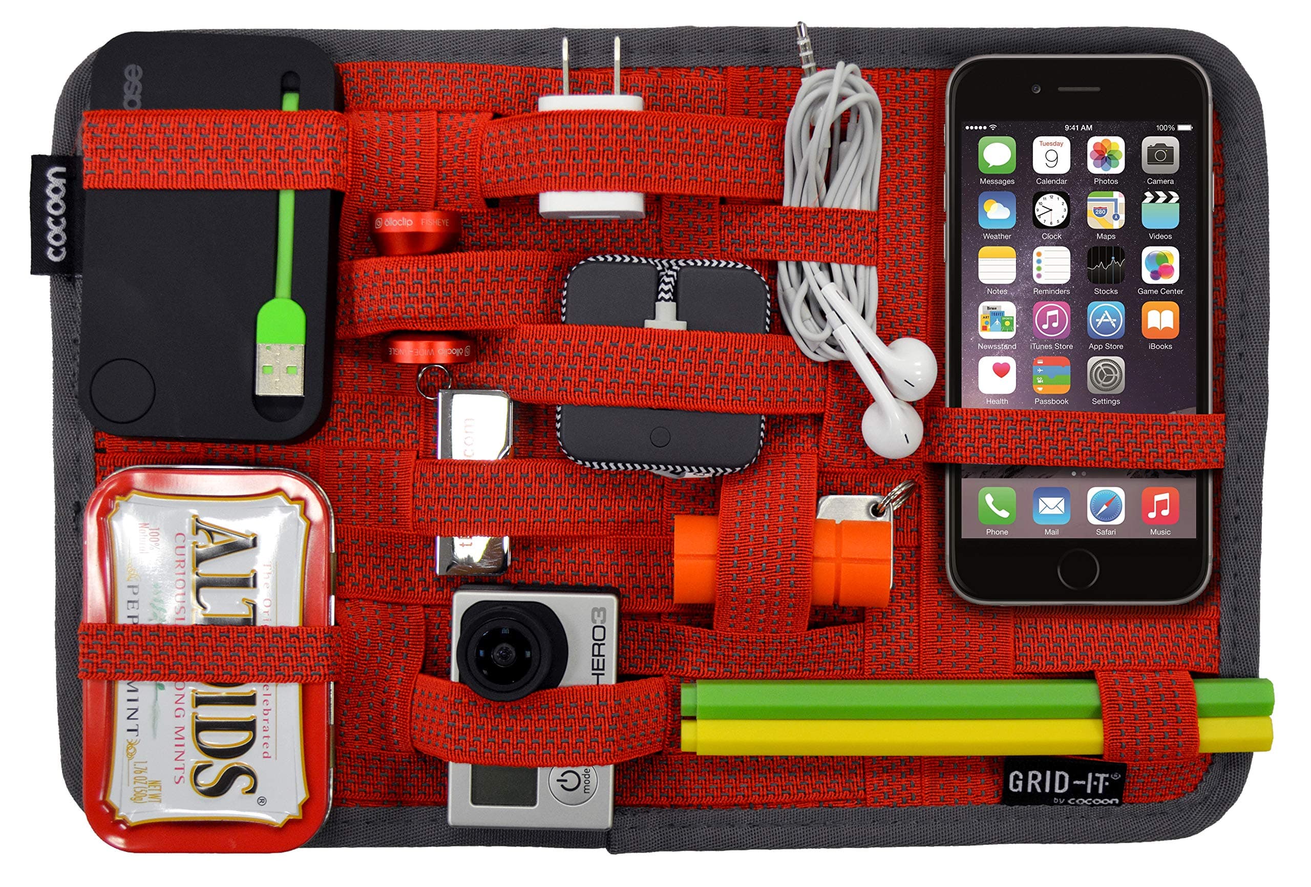 CocoonCPG10BK GRID-IT!® Accessory Organizer CPG10RD