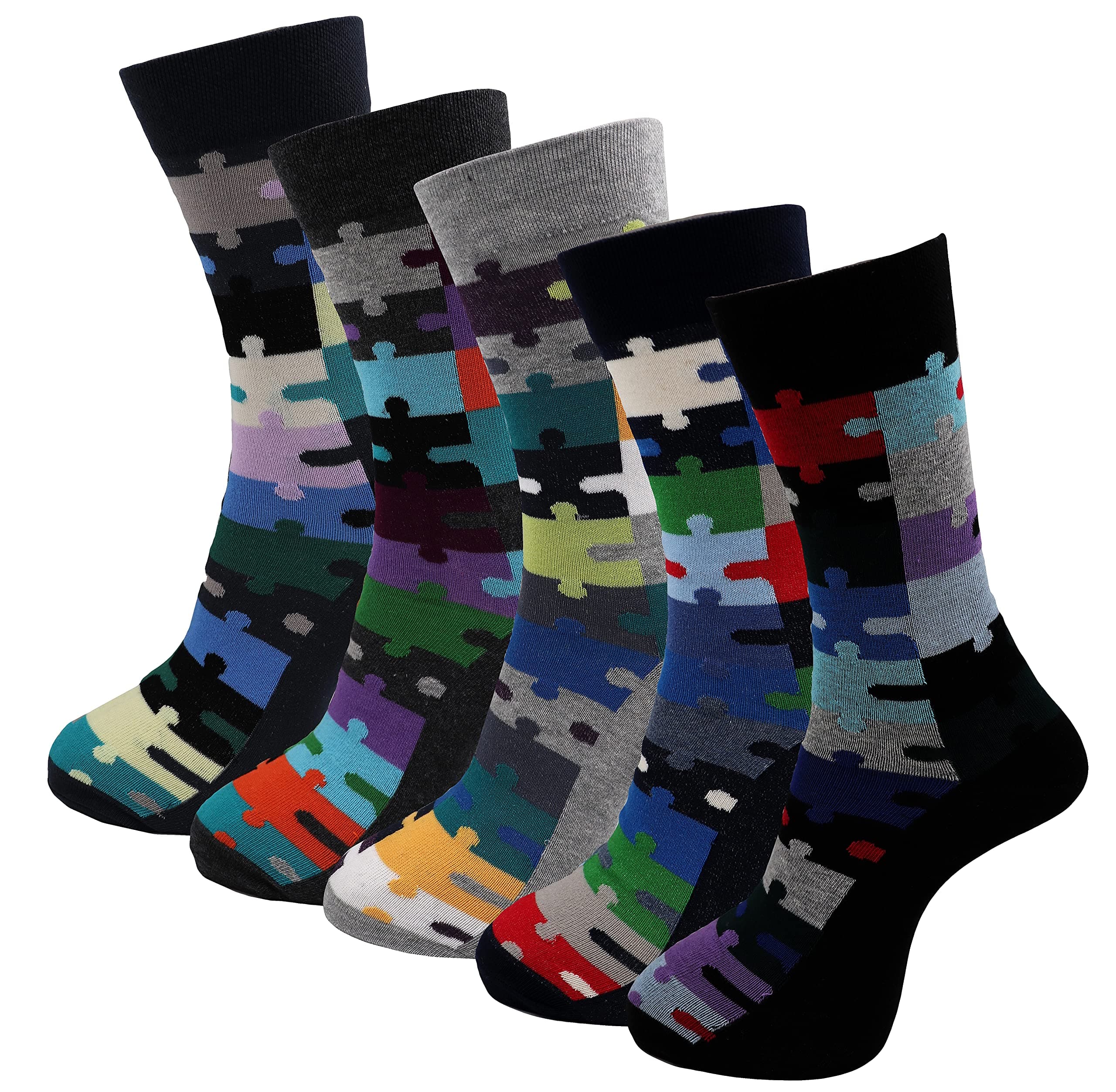 RC ROYAL CLASS Men Calf Length Solid Khakhi Formal Cotton Socks Pairs