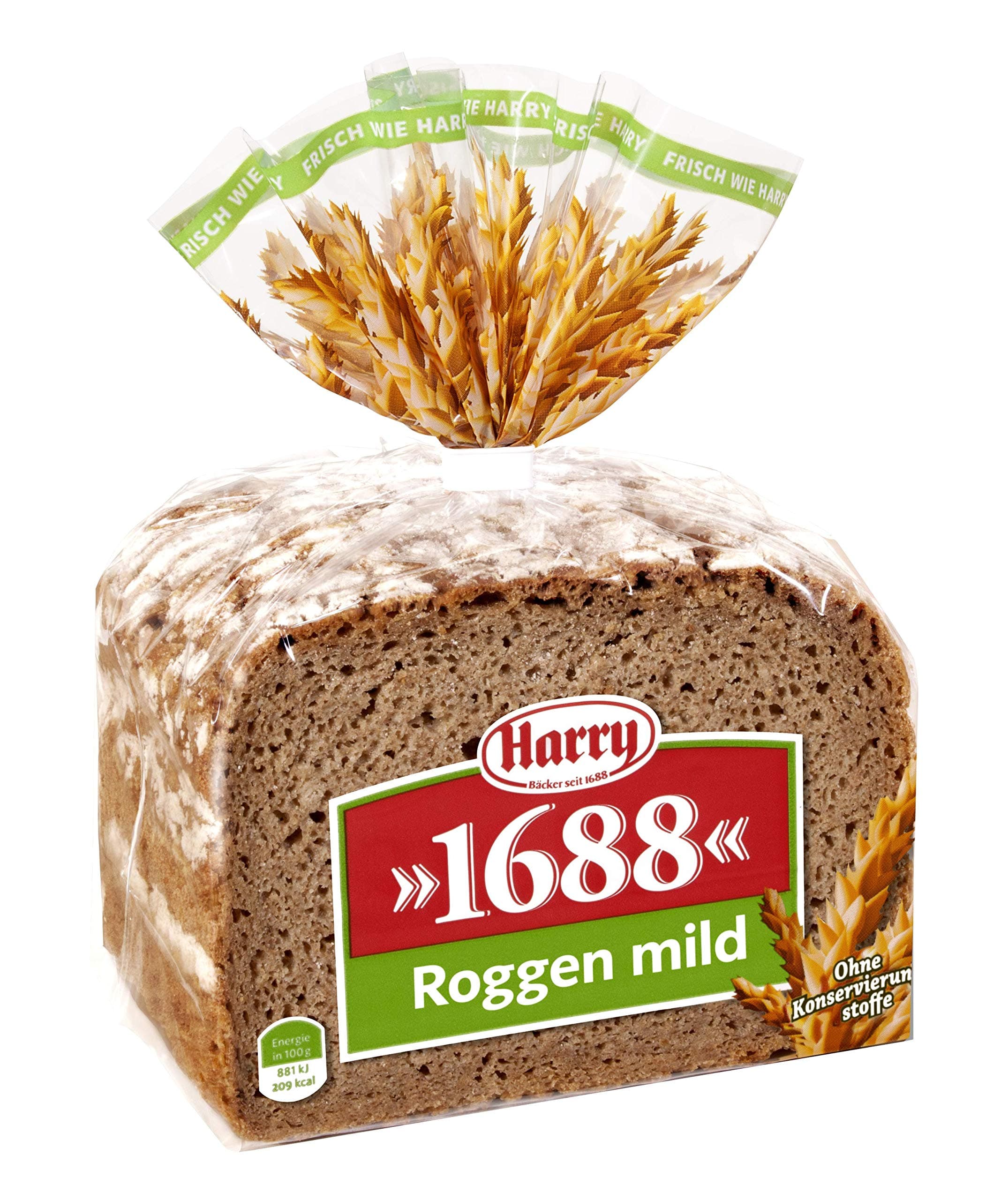 Harry 1688 Roggen mild - Rye bread