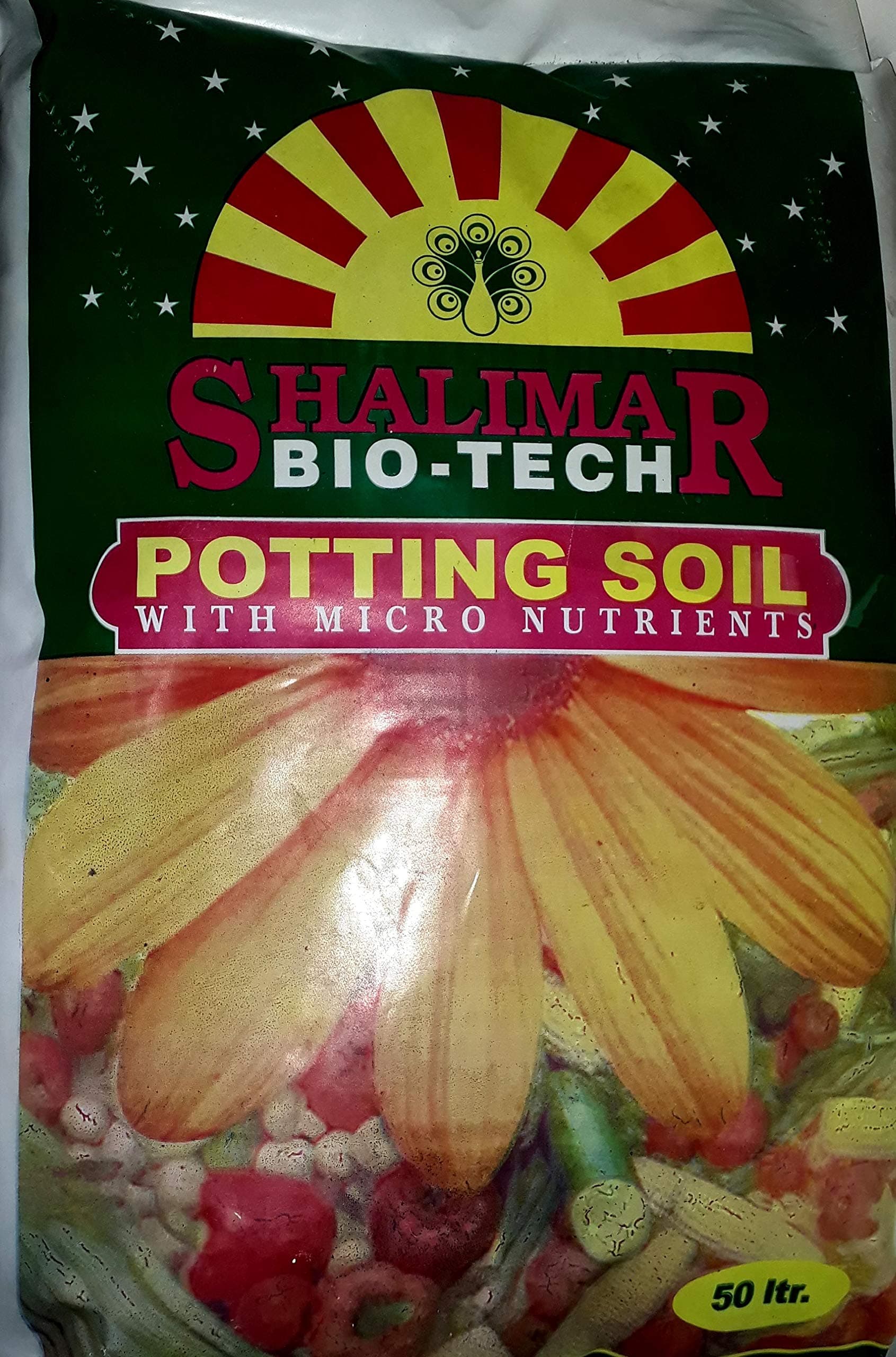 SHALIMARBio Tech Potting Soil with Micro Nutrients (50L)