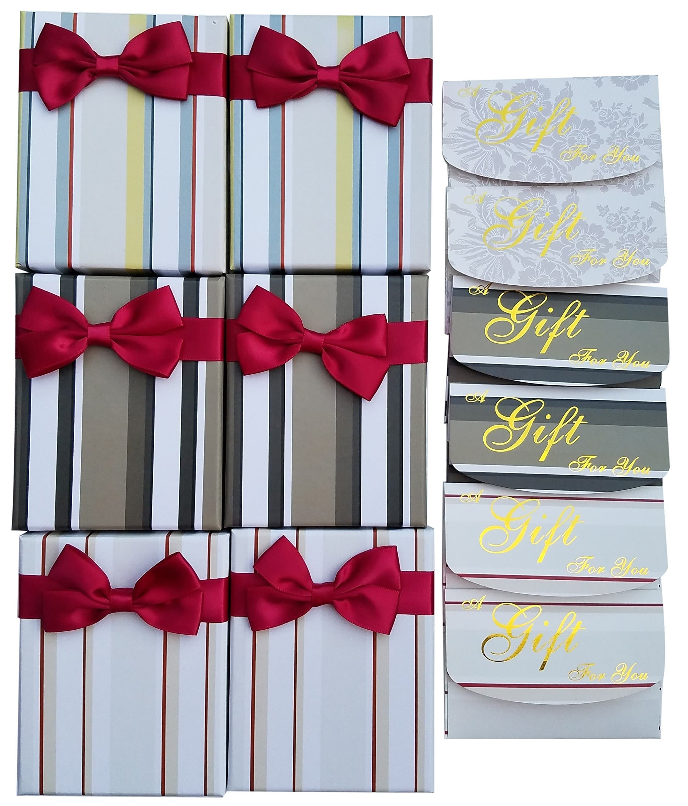Gift Card Boxes Set with Free Gift Card Envelopes - Gift Card Holders - Decordated