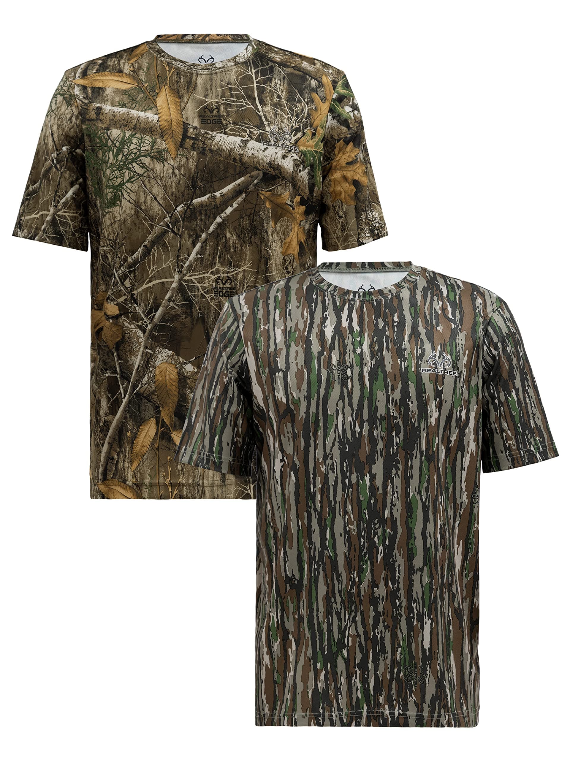 RealtreeMen's 2 Pack Short Sleeve Performance Tees