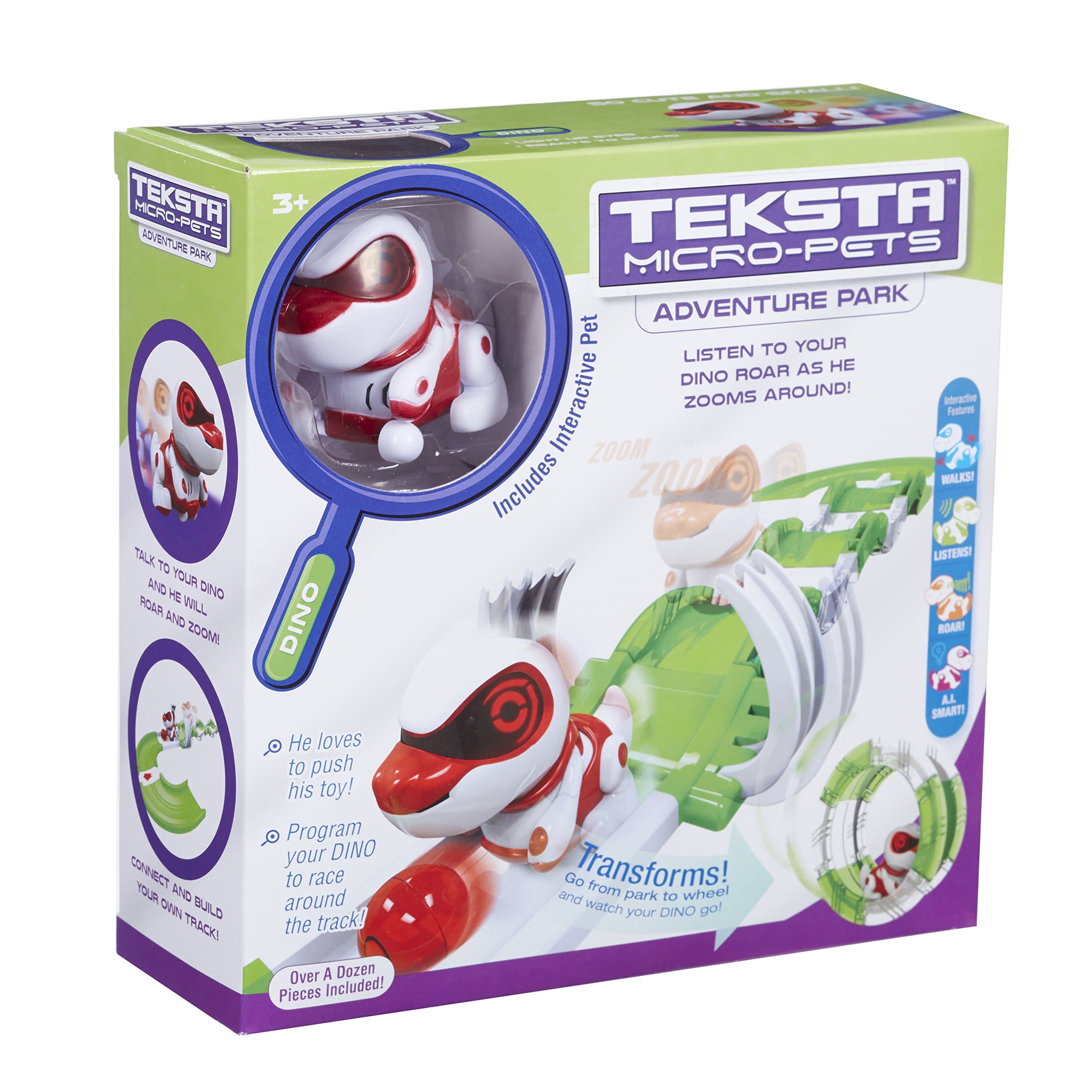 Teksta 63719 Micro Pet Dino Playset