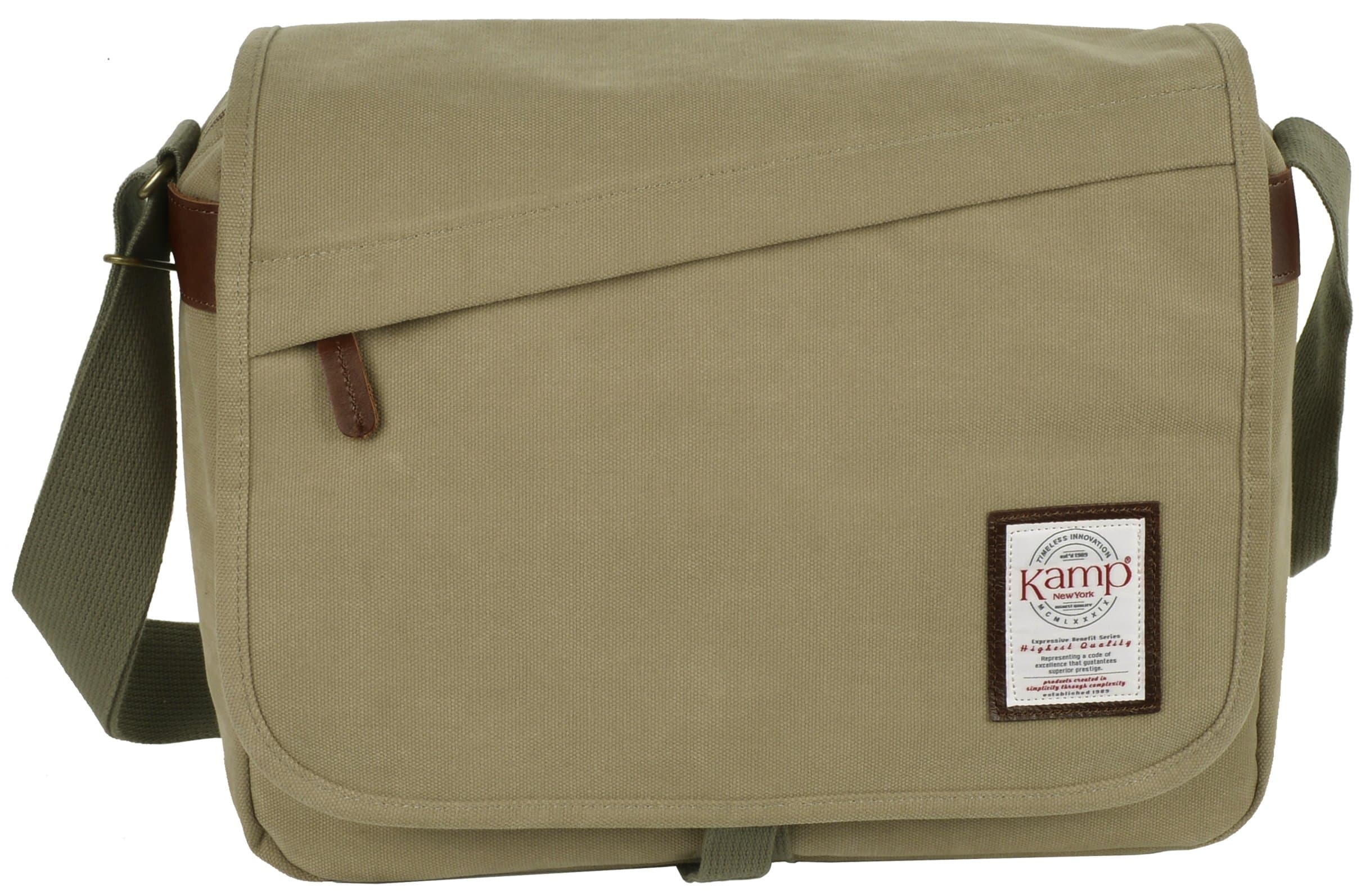 Kamp New York Bleeker Messenger (Khaki)