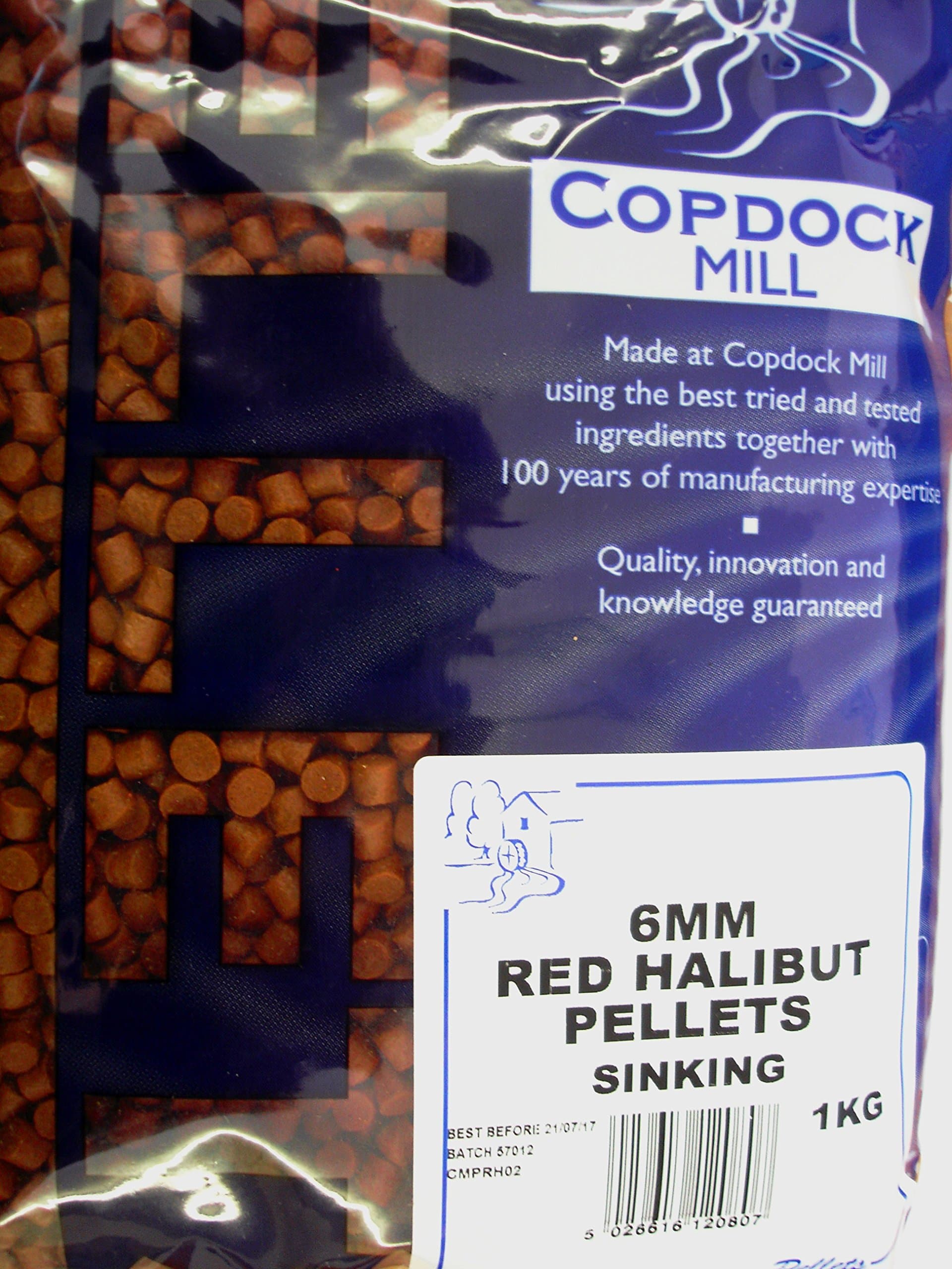 Red Halibut Marine Pellets 6mm - 1000g Bulk Pack