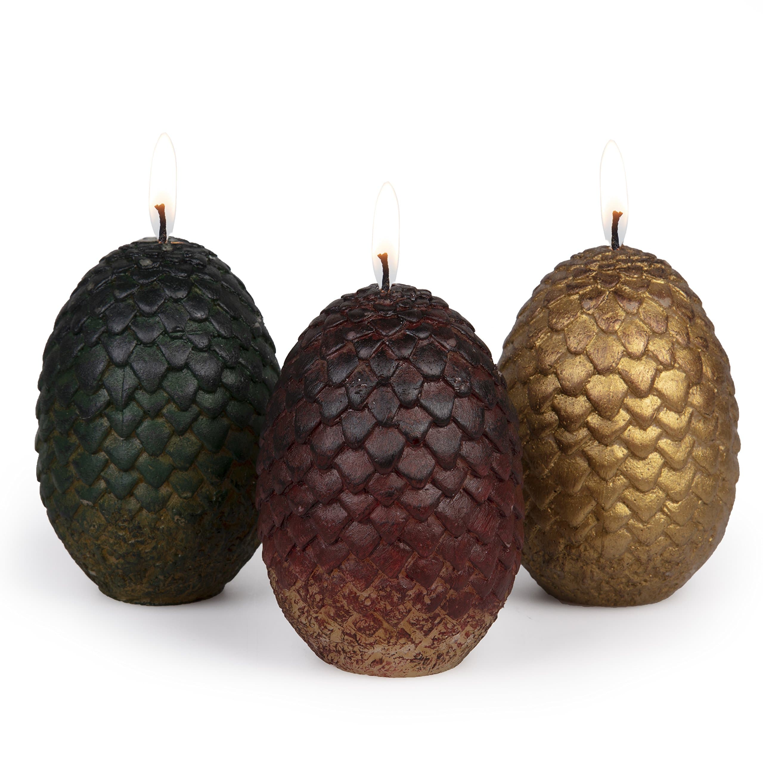Insight Luminaries Game Thrones Sculpted Dragon Egg Candles Standard