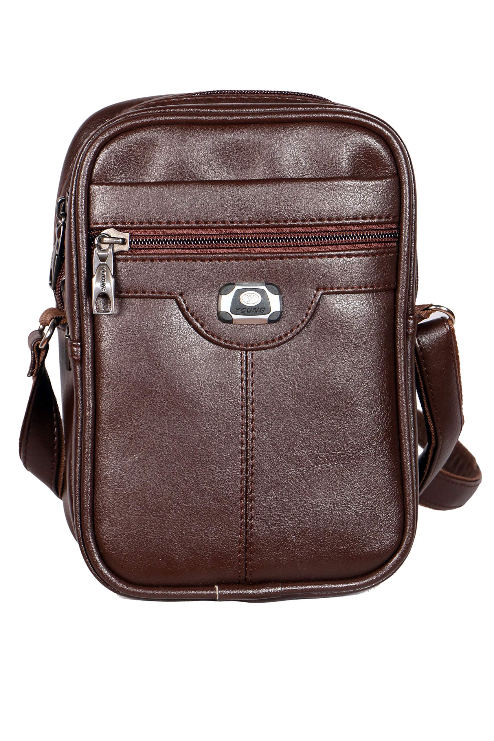 Unique IdeasMen's Cross-body (Unique Ideas_Dark Brown)
