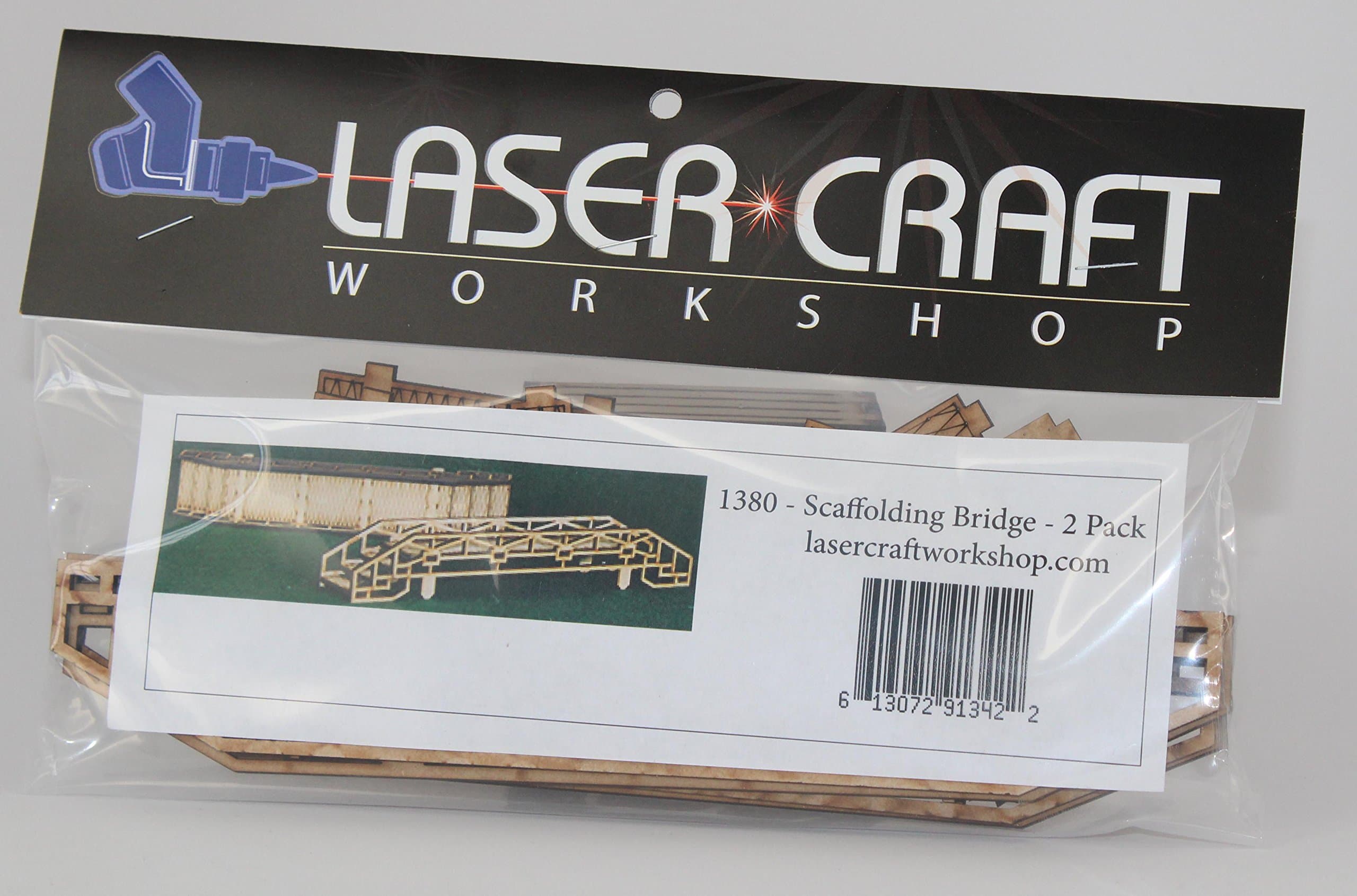 Laser Craft Workshop LCW Sector 38 Scaffolding Bridge (2 pack)