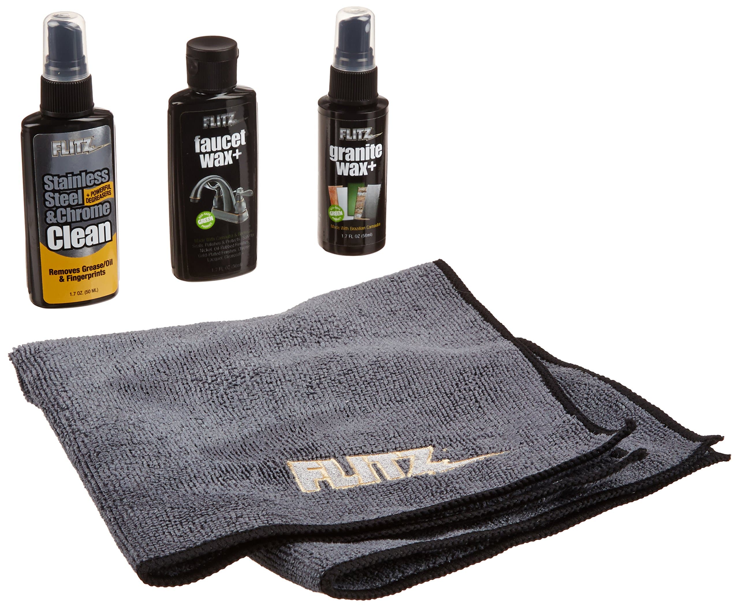 Flitz KB 41506 Kitchen and Bath Care Kit