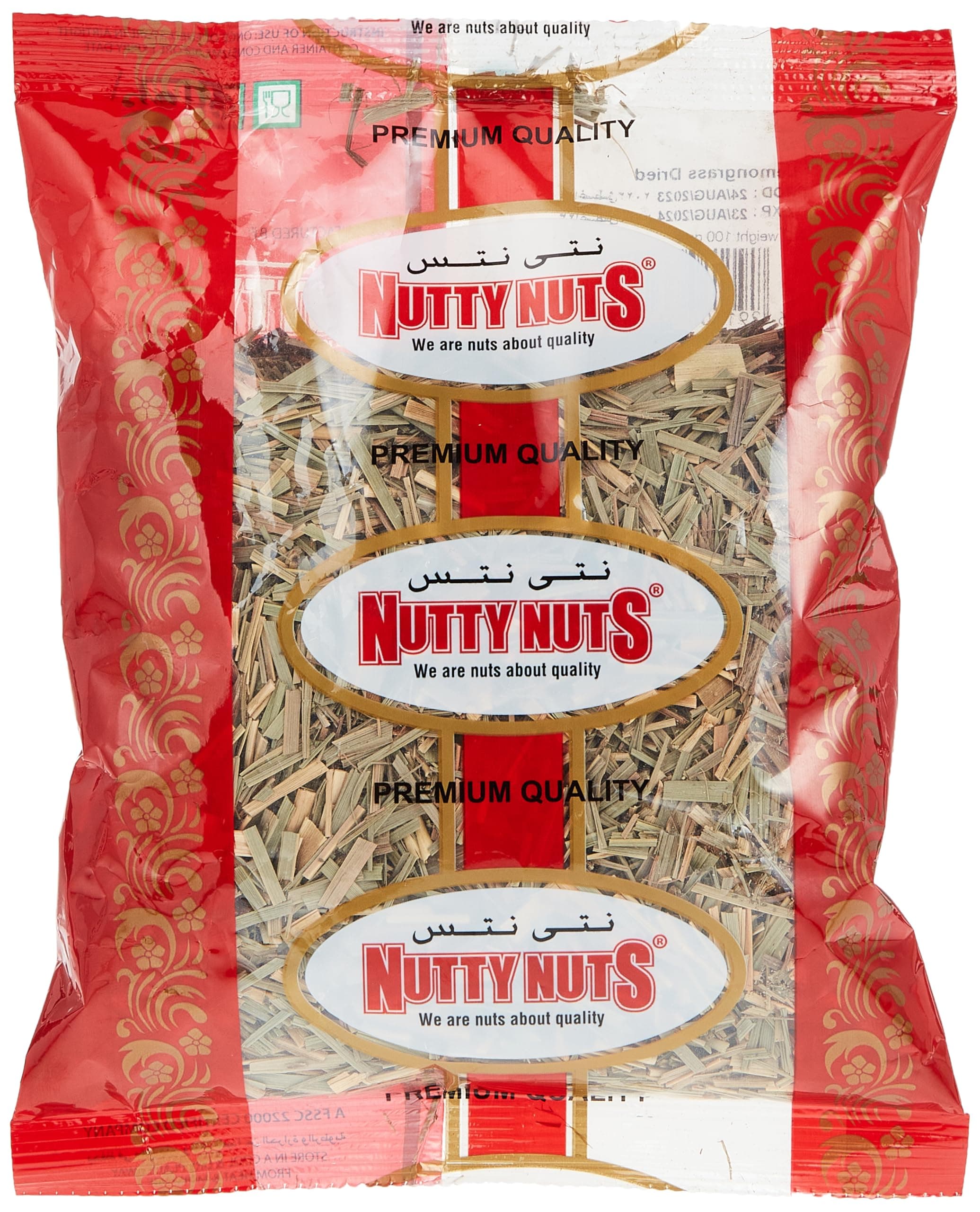 Nutty Nuts Lemongrass Dried, 100 gm