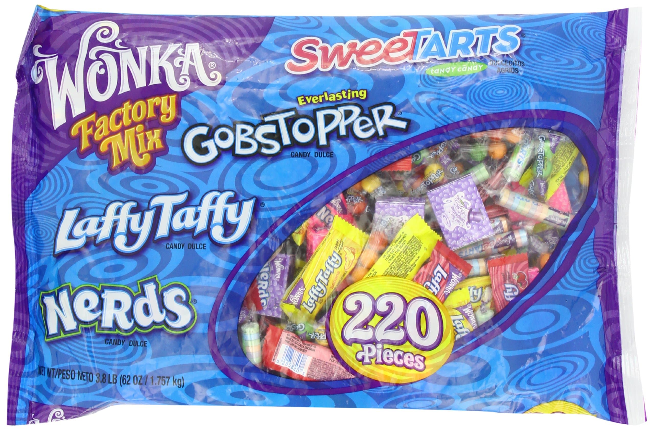Wonka factory Mix Candy, 62 Ounce
