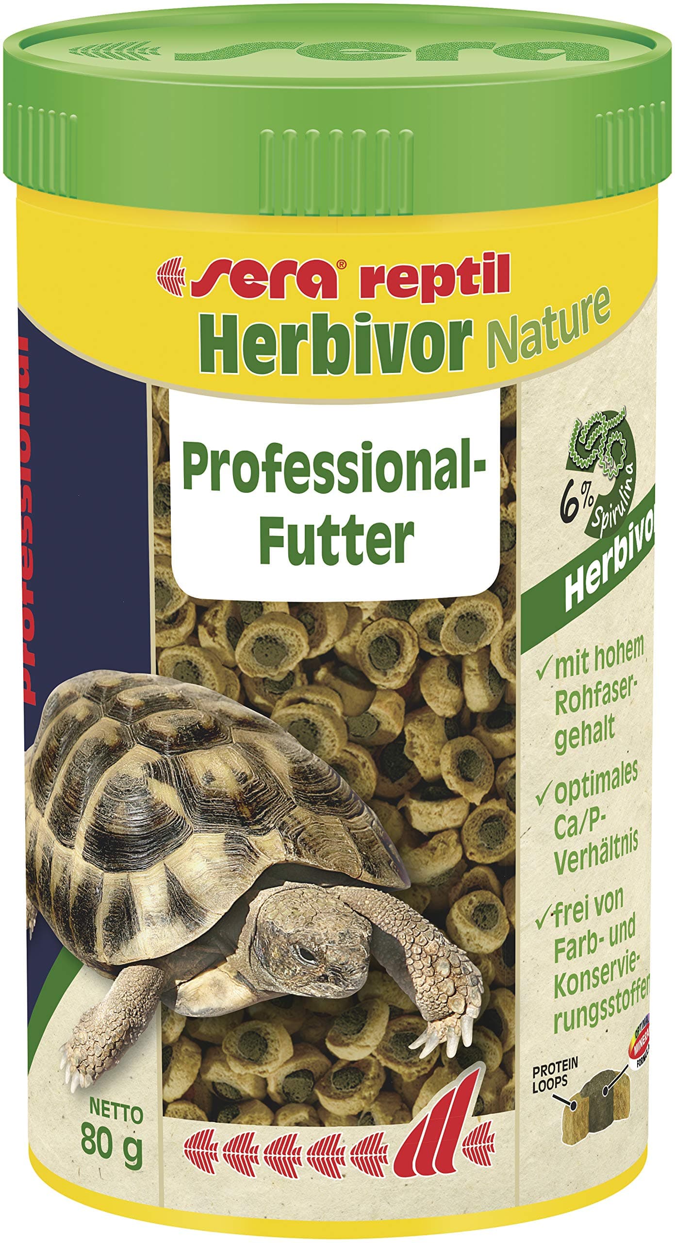 Reptil Professional Herbivor, 80 g