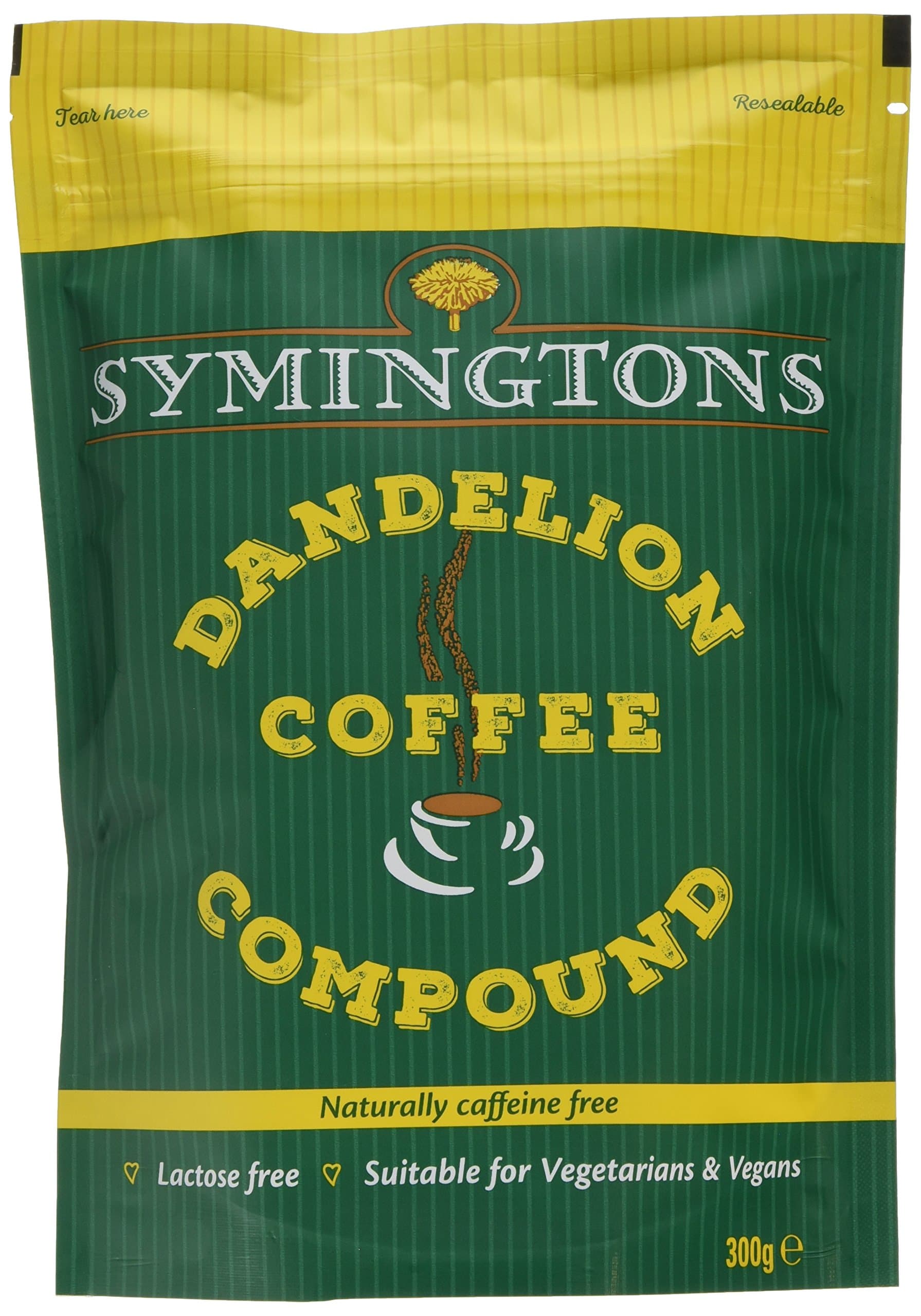Symingtons Dandelion Coffee Compound in Pouch 300 g (Pack of 6)
